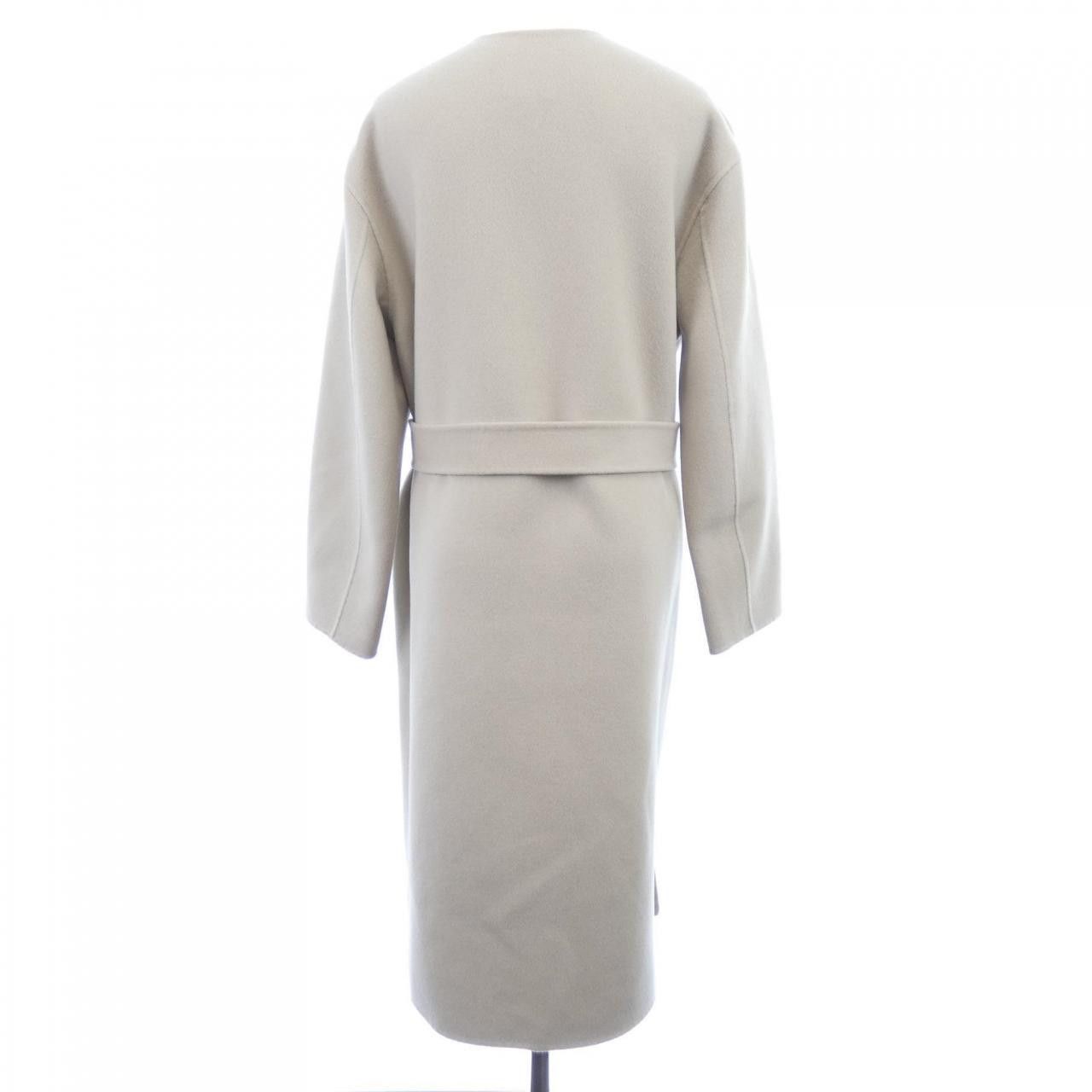 Theory Theory Theory Cashmere Blend Coat Textile Outerwear 01-1309604 DUTY FREE for USA Size ONE SIZE - 2 Thumbnail