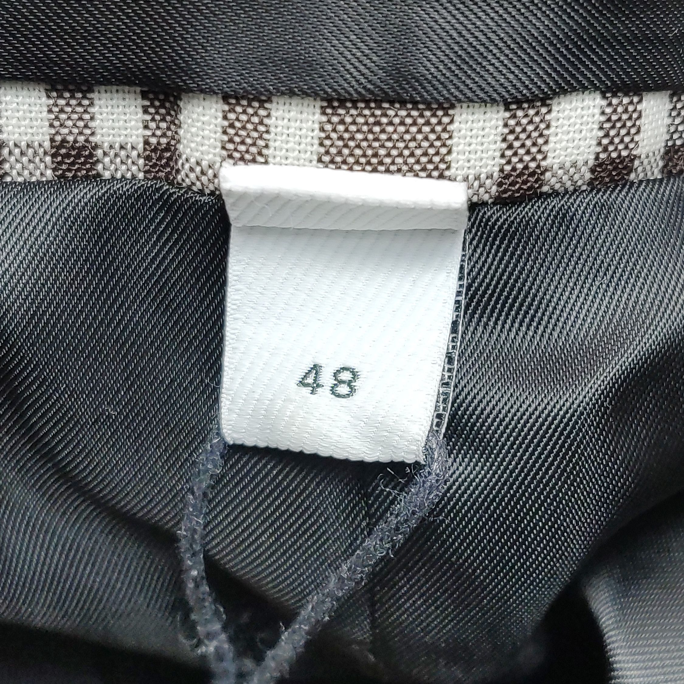 Burberry Burberry Check Wool Linen Long Vest EU 48 Size US M / EU 48-50 / 2 - 7 Thumbnail