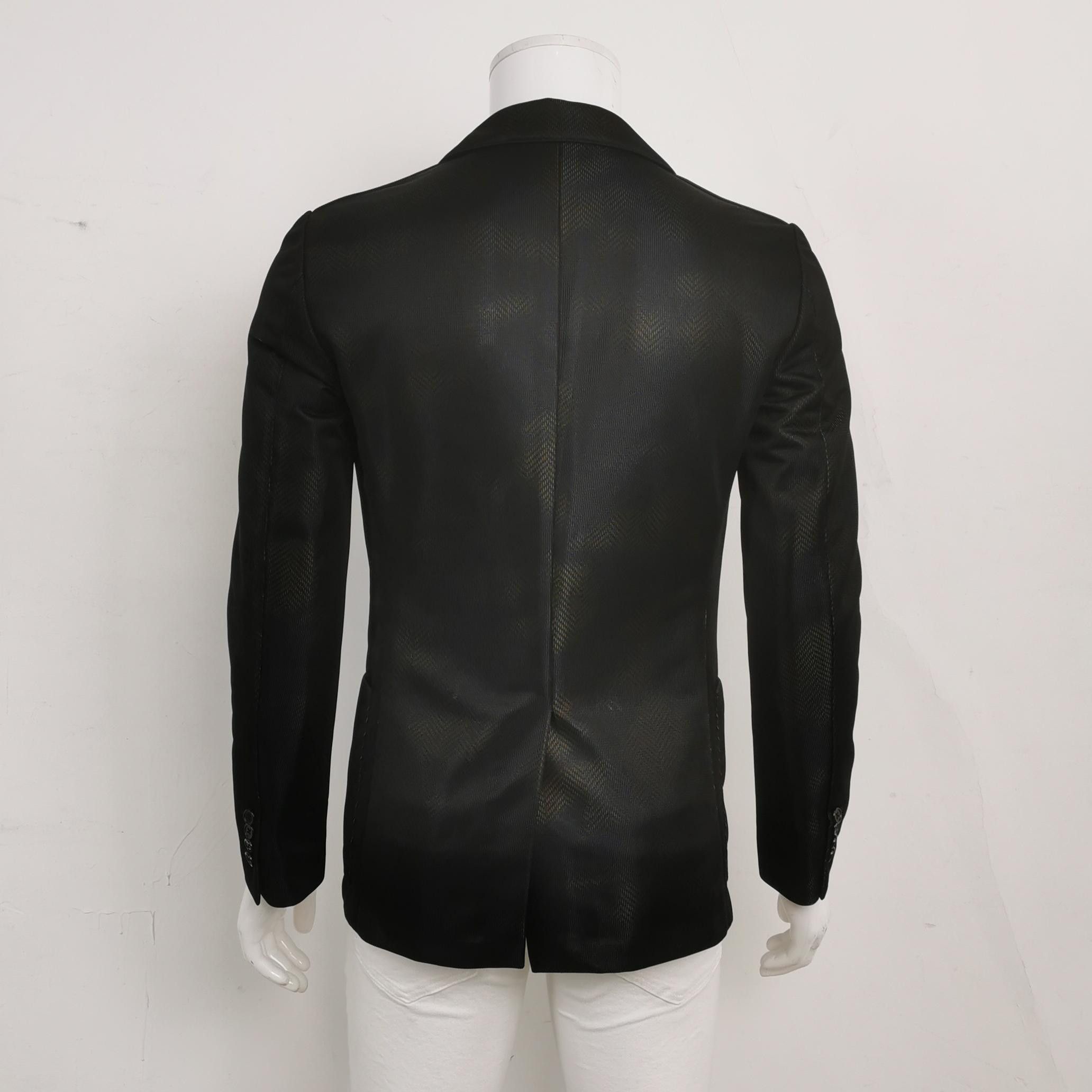 Hermes Hermes Textured Two-Button Blazer 36R Size 36R - 3 Thumbnail