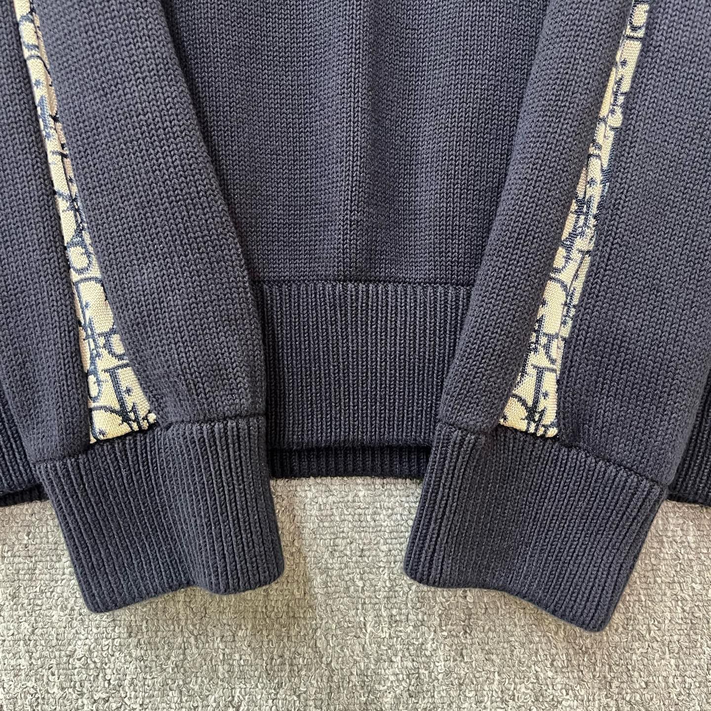 Dior Dior Oblique Stripe Knit Sweater XL Size US XL / EU 56 / 4 - 5 Thumbnail