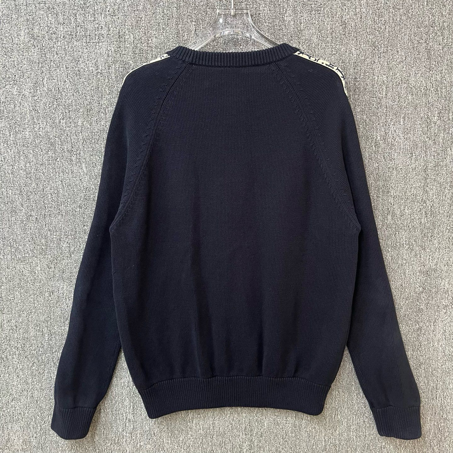 Dior Dior Oblique Stripe Knit Sweater XL Size US XL / EU 56 / 4 - 3 Thumbnail
