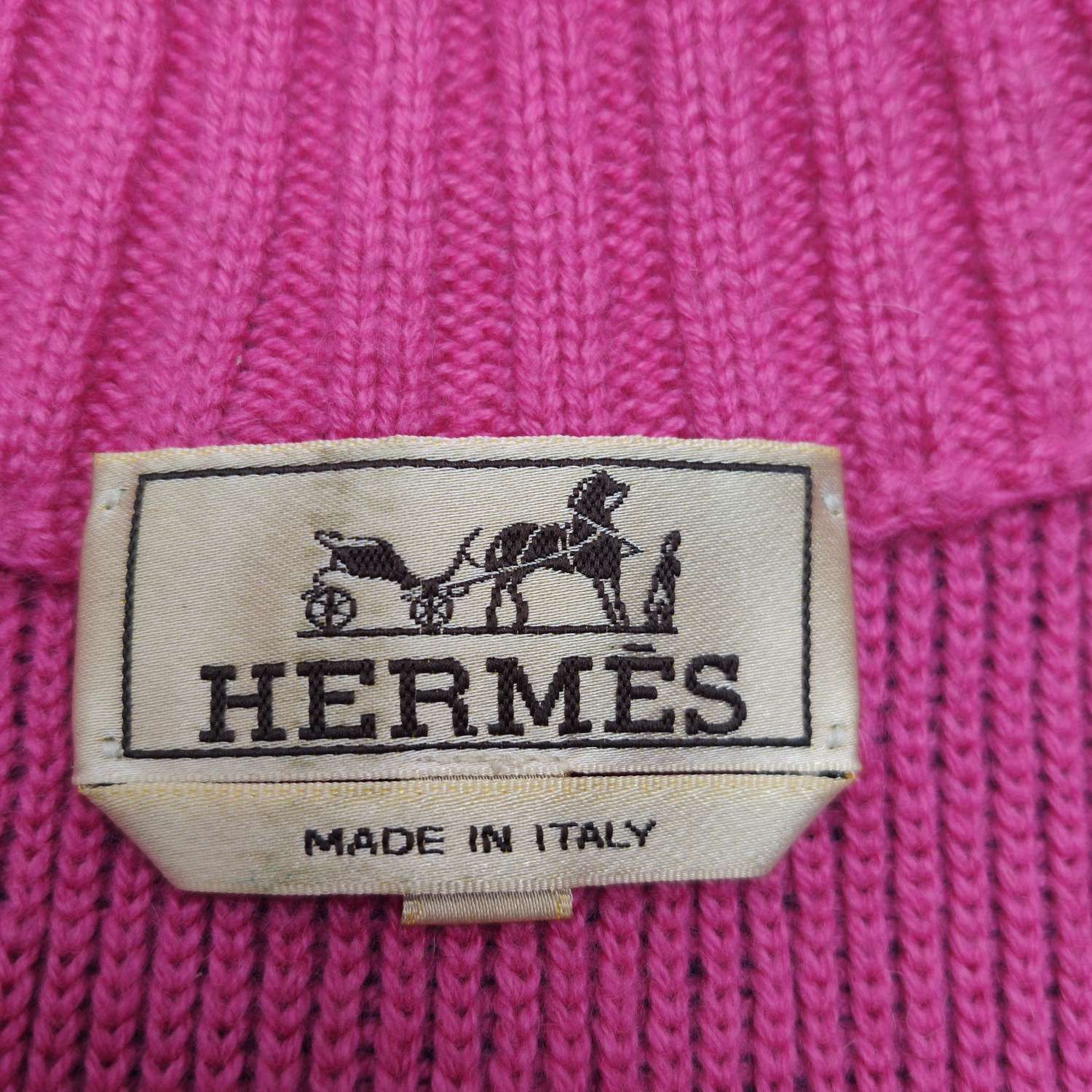 Hermes Hermes Wool Cashmere Zip Up Jacket L Size US L / EU 52-54 / 3 - 7 Thumbnail