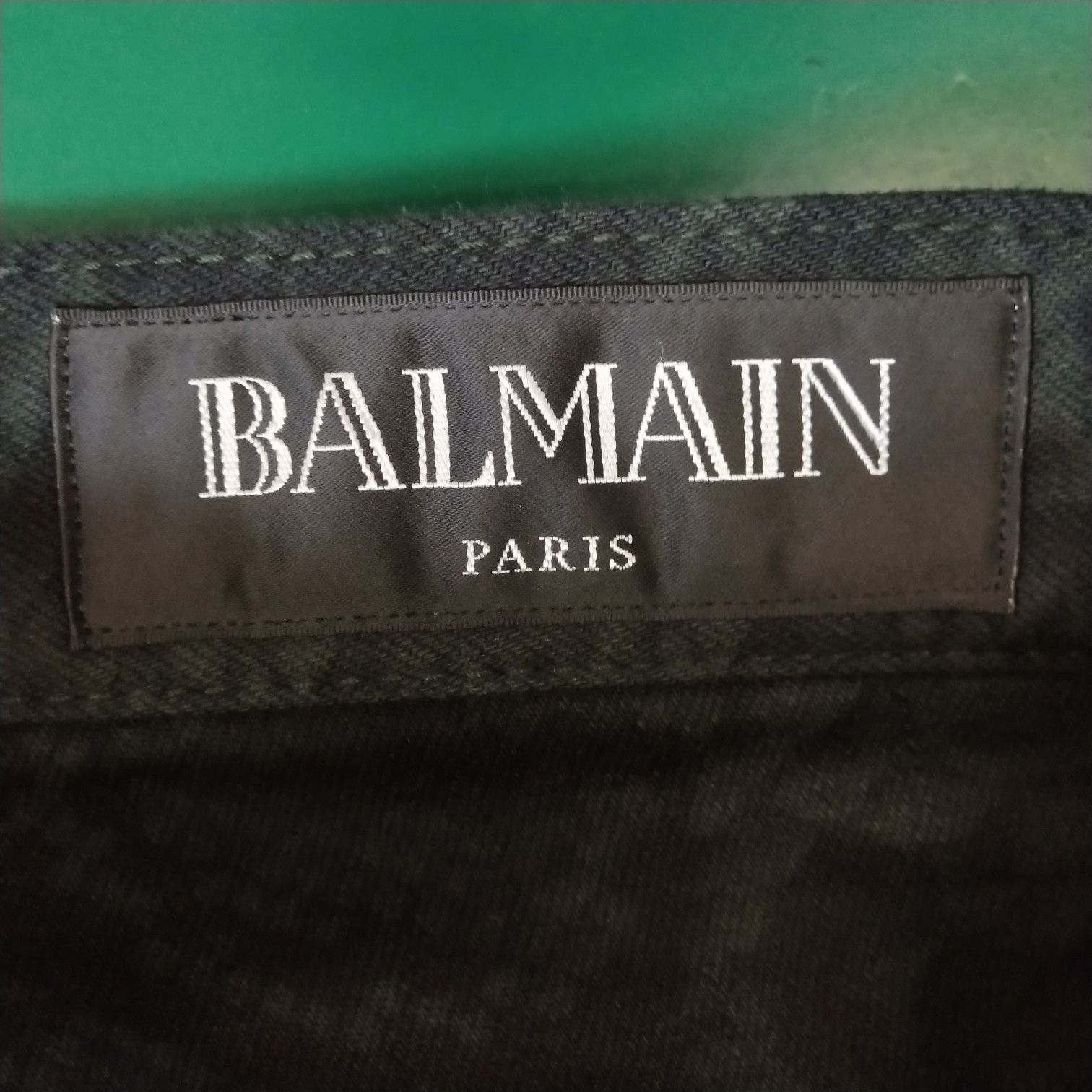Balmain Balmain Snakeskin Pattern Distressed Pants US 29 Size US 29 - 6 Thumbnail