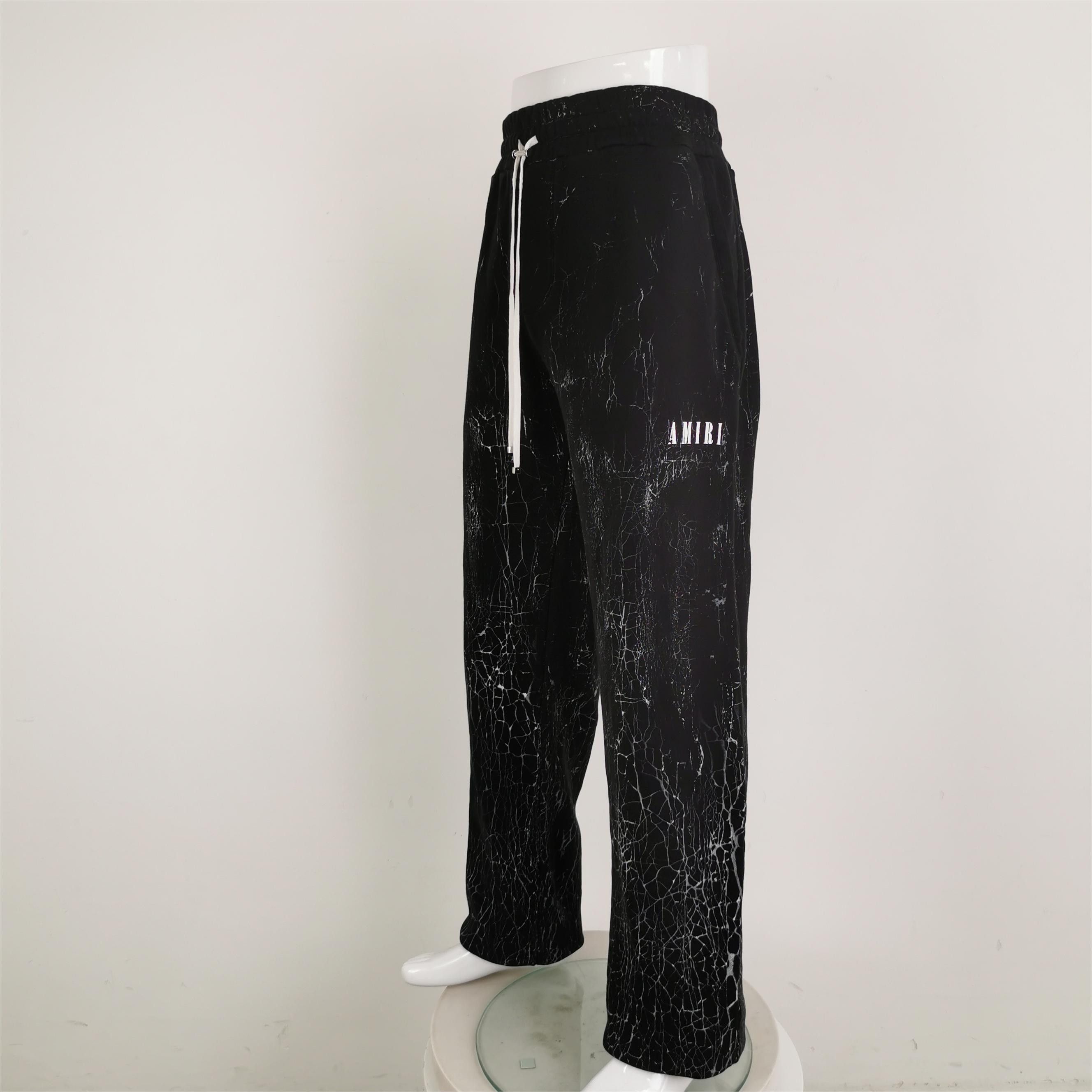 Amiri Amiri Crackle Print Sweatpants Size 36 Size US 36 / EU 52 - 3 Thumbnail