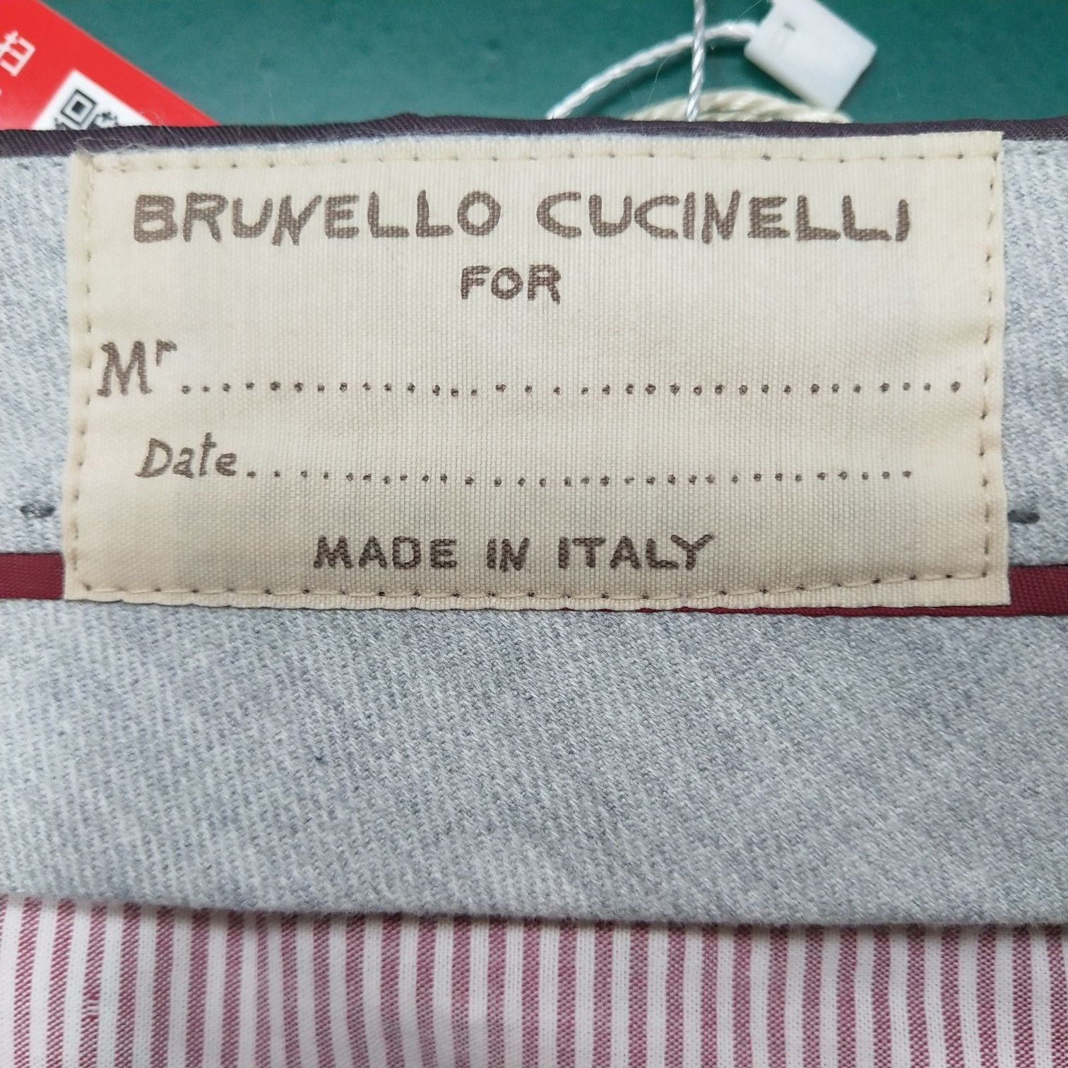 Brunello Cucinelli Brunello Cucinelli Cotton Casual Pants 54 Size US 38 / EU 54 - 7 Thumbnail