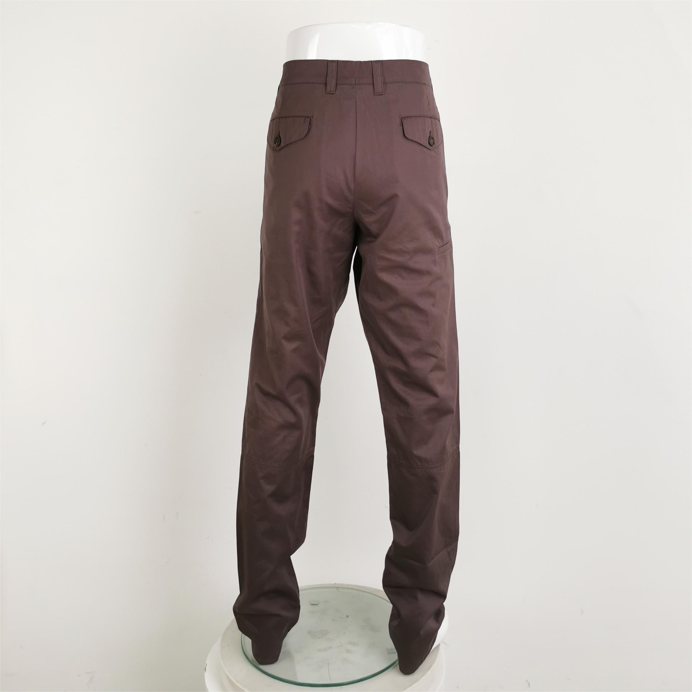 Brunello Cucinelli Brunello Cucinelli Cotton Casual Pants 54 Size US 38 / EU 54 - 4 Thumbnail