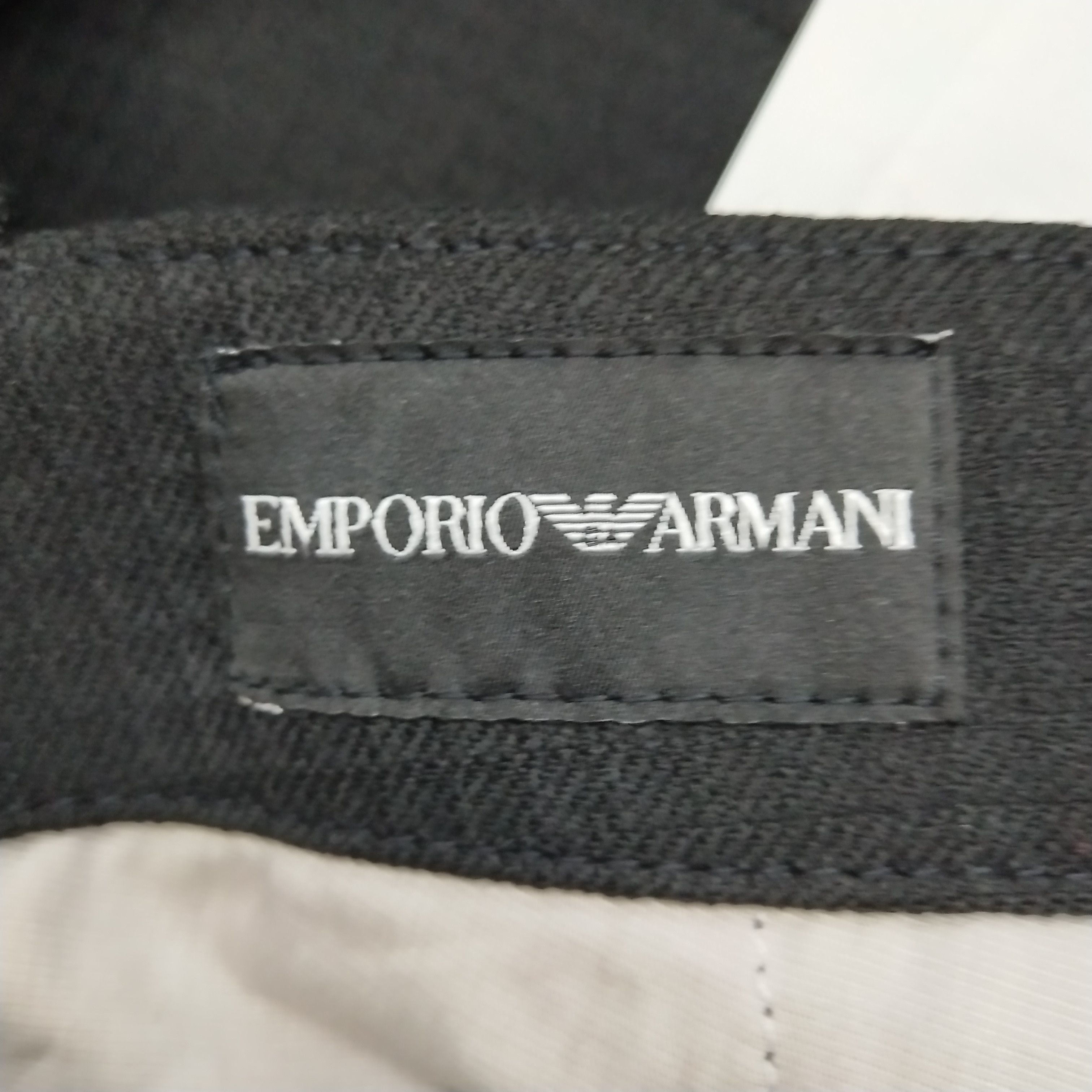 Emporio Armani Emporio Armani Black Casual Trousers 48 Size US 32 / EU 48 - 6 Thumbnail