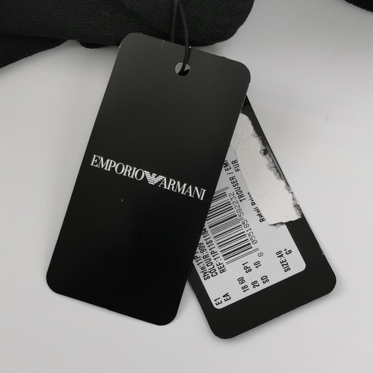 Emporio Armani Emporio Armani Black Casual Trousers 48 Size US 32 / EU 48 - 5 Thumbnail