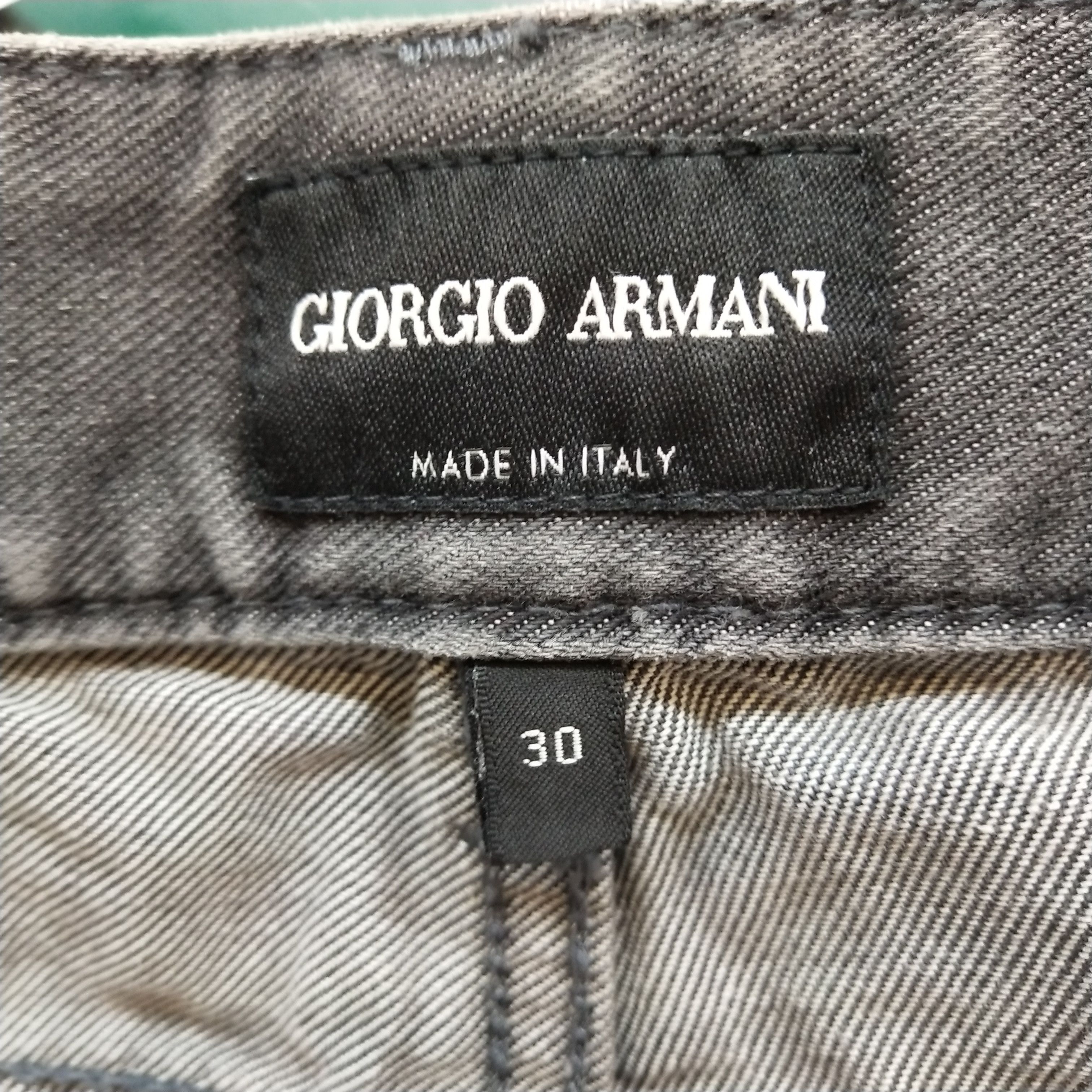 Giorgio Armani Giorgio Armani Washed Jeans 30 Size US 30 / EU 46 - 8 Thumbnail