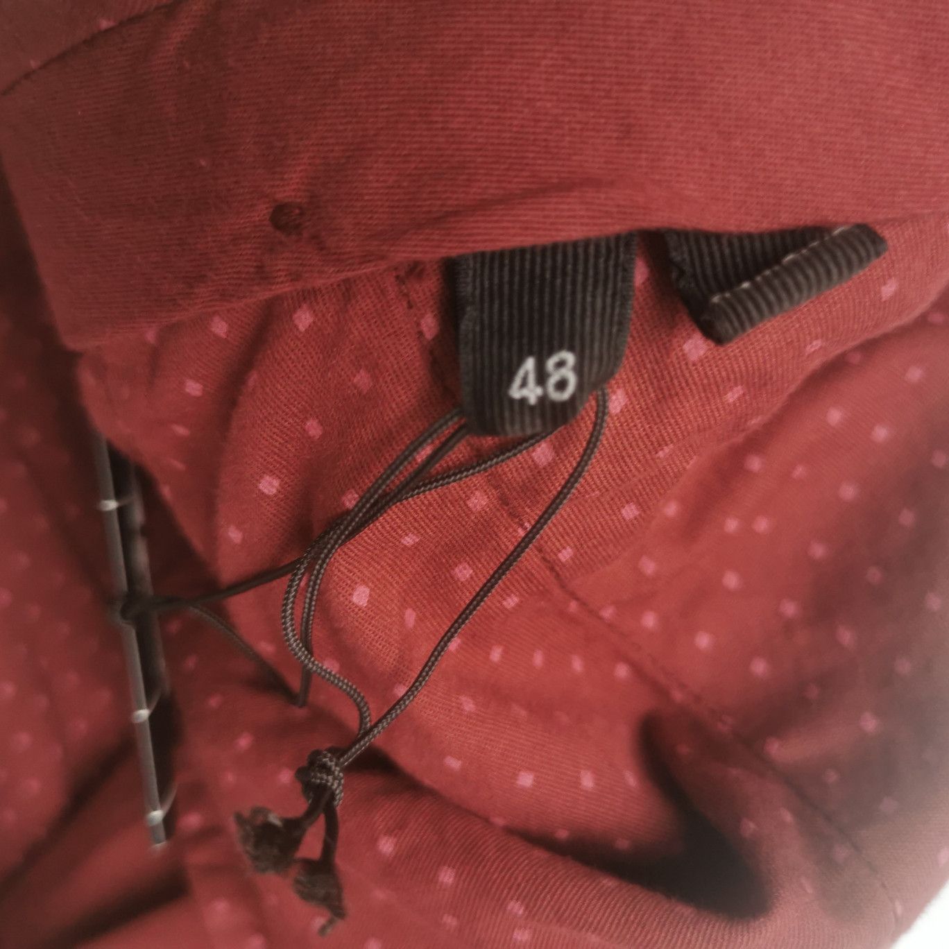 Ermenegildo Zegna Ermenegildo Zegna Red Cotton Casual Pants Size 32 Size US 32 / EU 48 - 9 Thumbnail