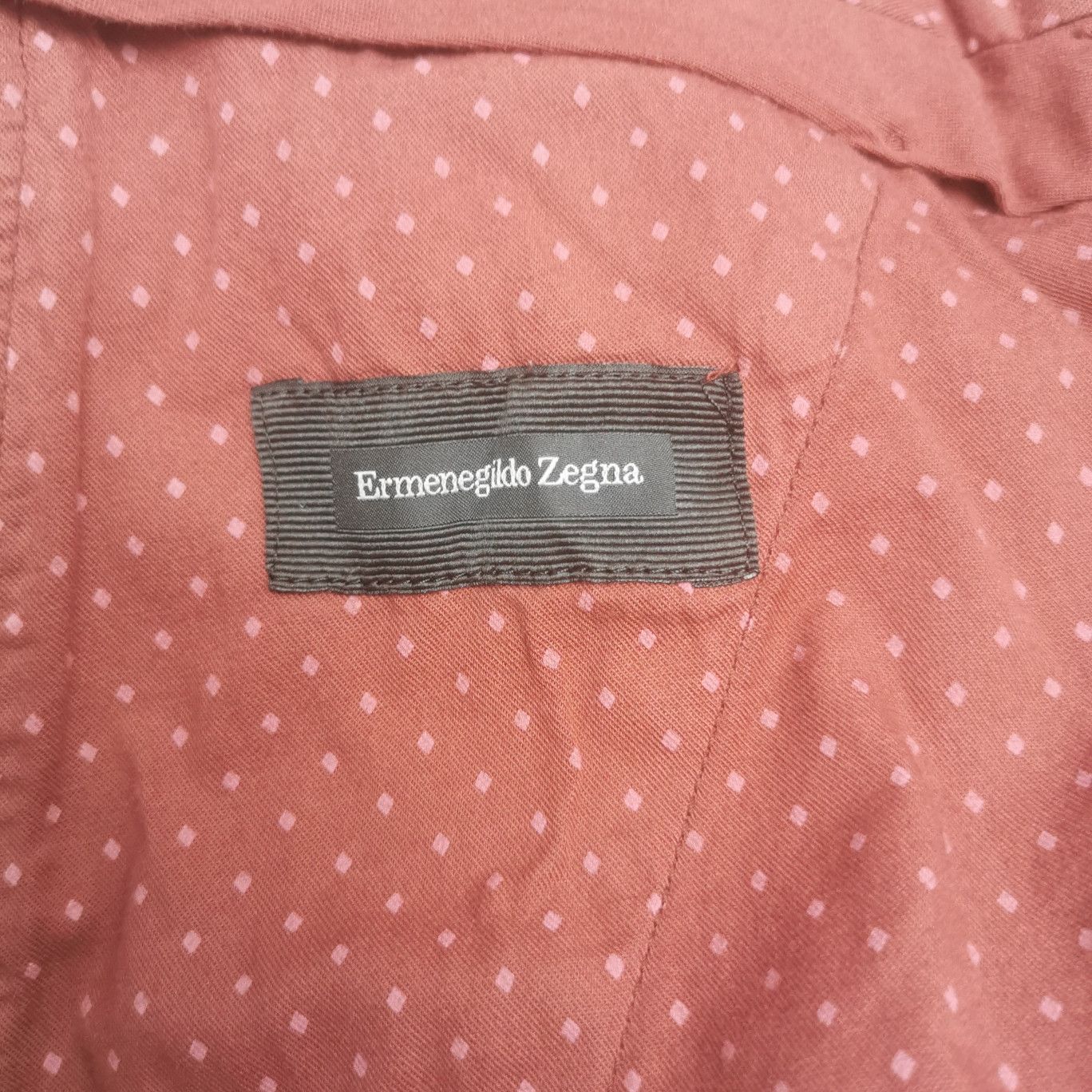 Ermenegildo Zegna Ermenegildo Zegna Red Cotton Casual Pants Size 32 Size US 32 / EU 48 - 8 Thumbnail