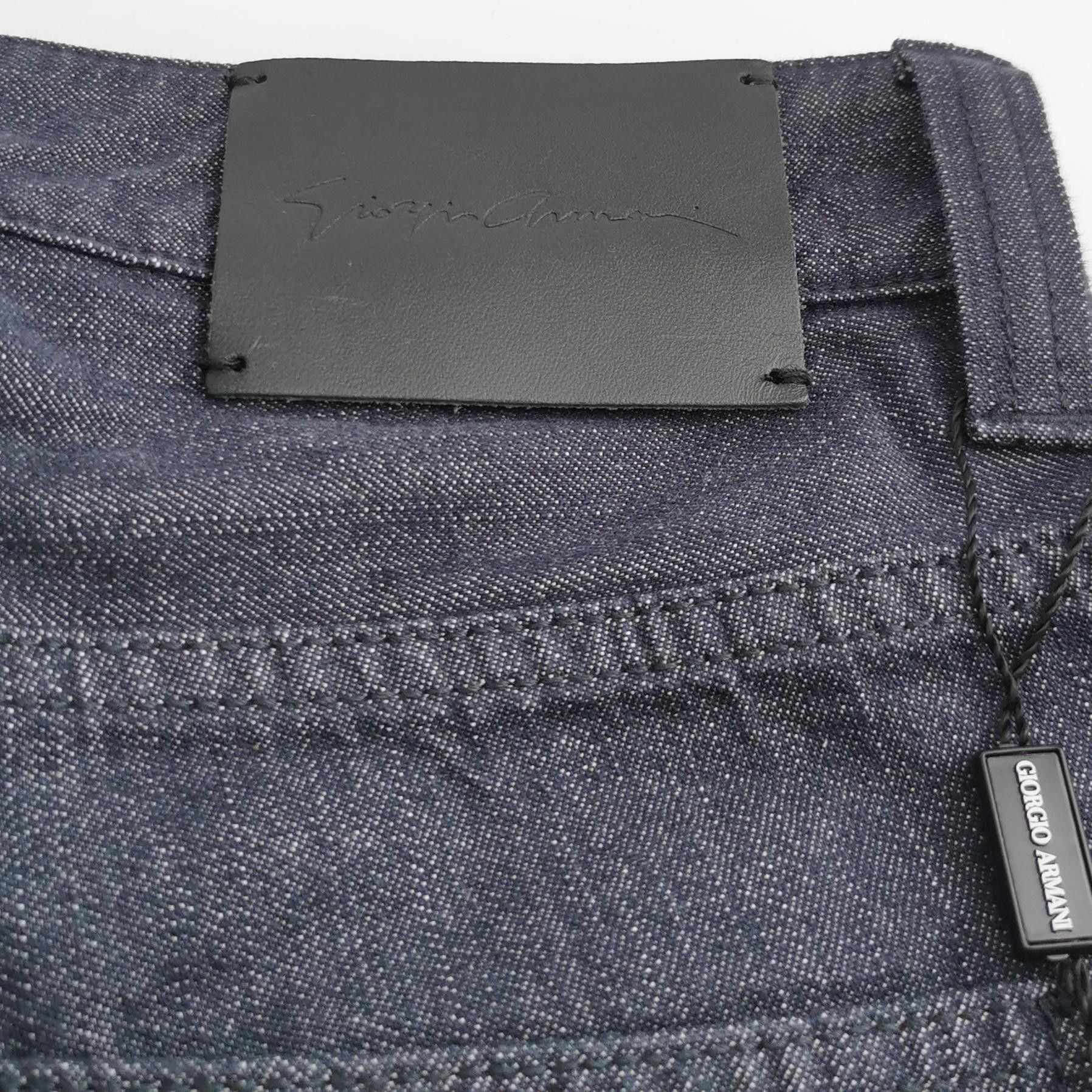 Giorgio Armani Giorgio Armani Cotton 5-Pocket Trousers Size 28 Size US 28 / EU 44 - 4 Thumbnail
