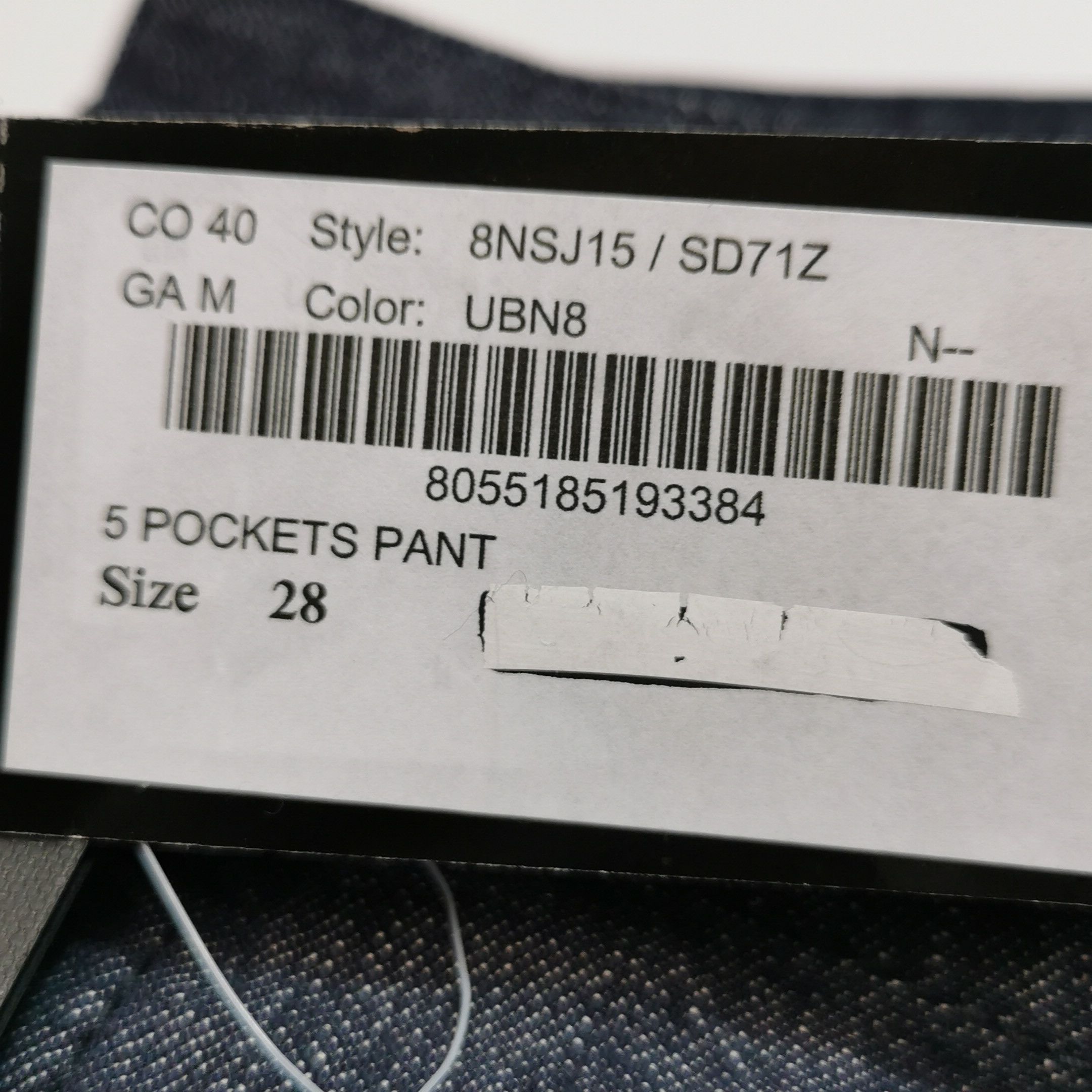 Giorgio Armani Giorgio Armani Cotton 5-Pocket Trousers Size 28 Size US 28 / EU 44 - 10 Thumbnail