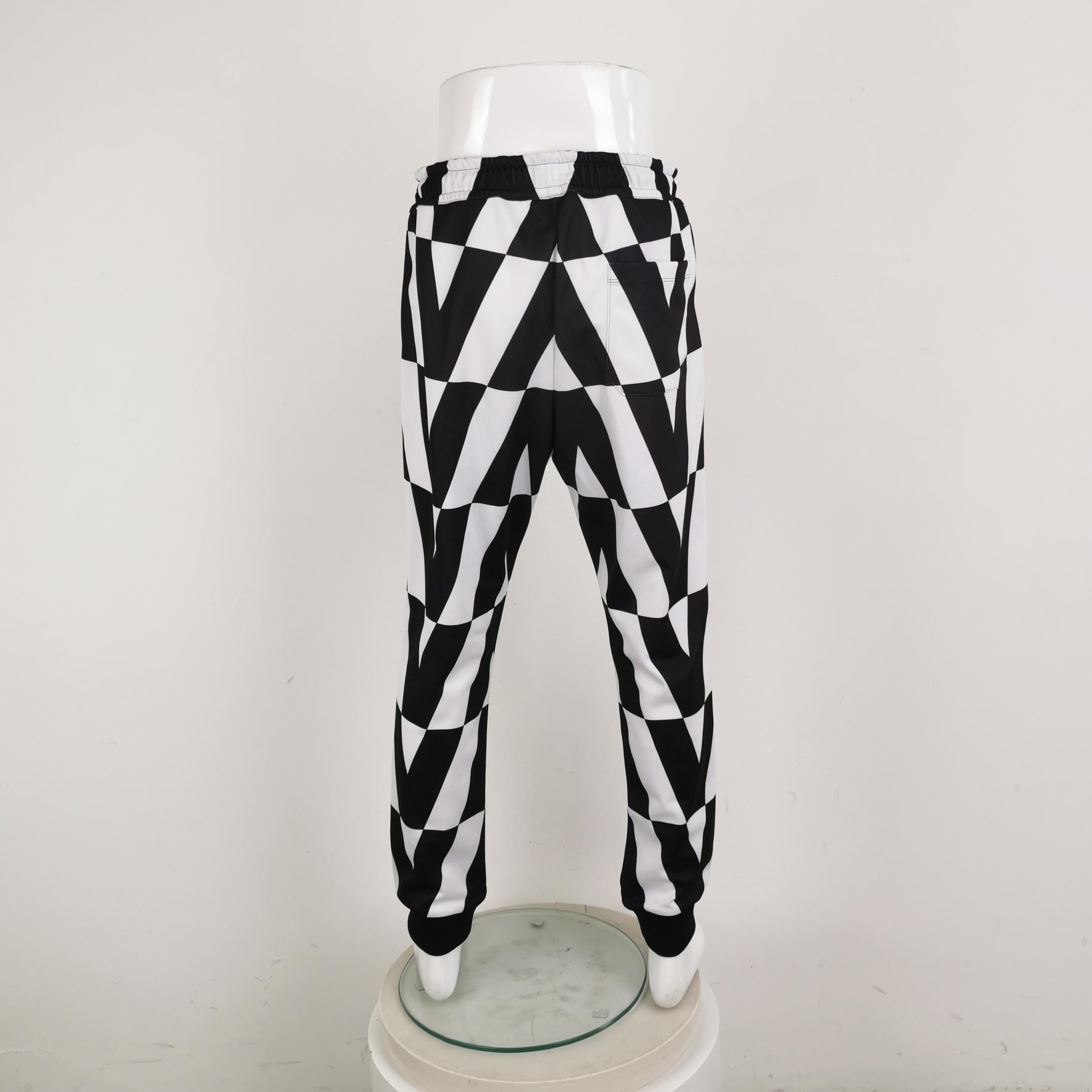Valentino Valentino Geometric Print Checkered Sweatpants US 32 Size US 32 / EU 48 - 4 Thumbnail