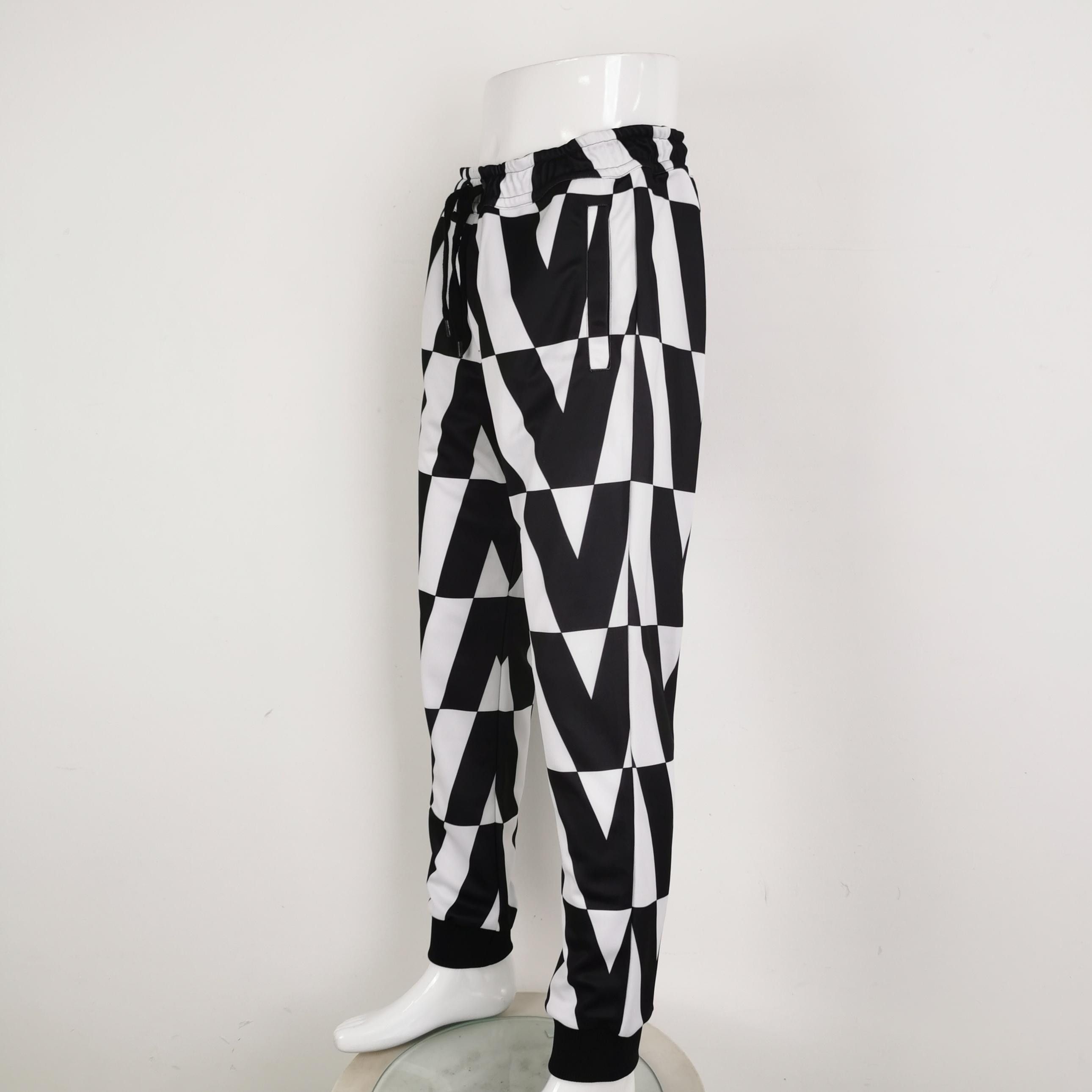 Valentino Valentino Geometric Print Checkered Sweatpants US 32 Size US 32 / EU 48 - 3 Thumbnail