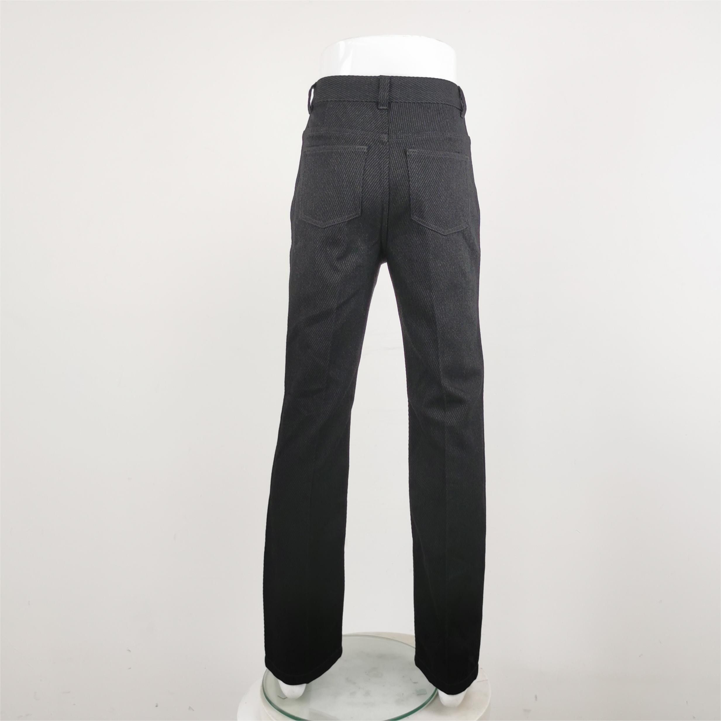 AMI AMI Alexandre Mattiussi Wool Blend Trousers XS Size US 28 / EU 44 - 4 Thumbnail