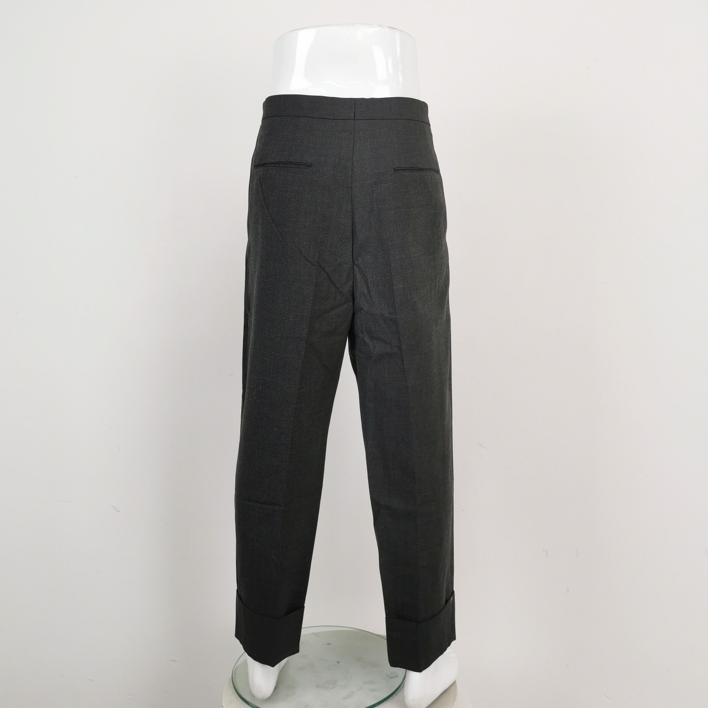 Jil Sander Jil Sander Wool Blend Straight Trousers 48 Size US 32 / EU 48 - 3 Thumbnail