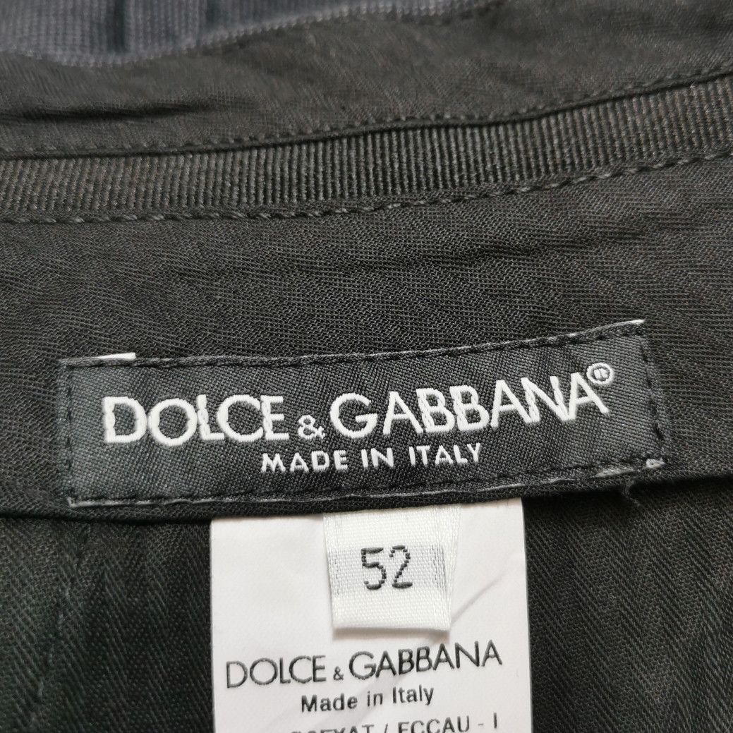 Dolce & Gabbana Dolce & Gabbana Cotton Wool Blend Trousers 52 Size US 36 / EU 52 - 4 Thumbnail