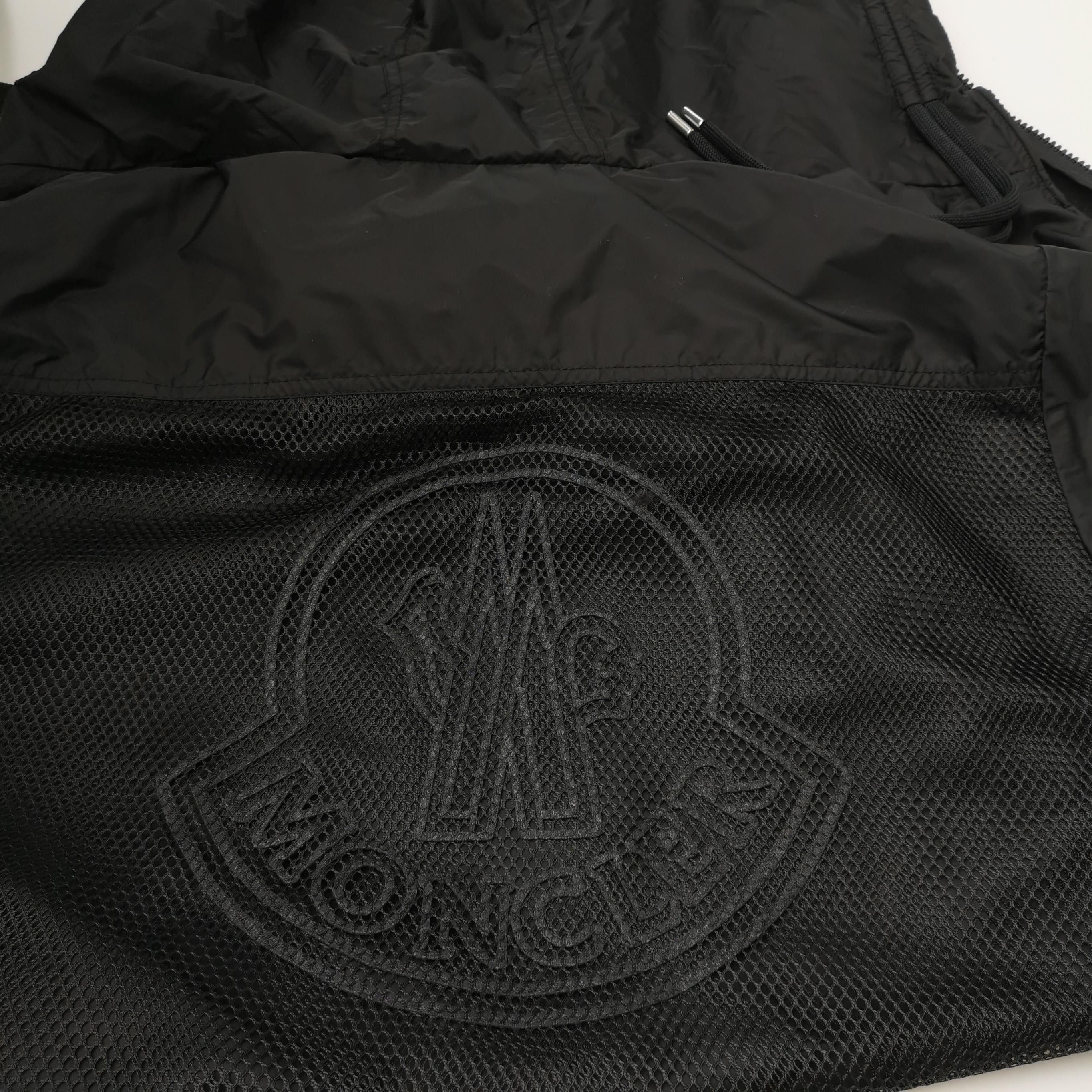 Moncler Moncler Iole Mesh Logo Hooded Jacket Size 1 Size US S / EU 44-46 / 1 - 4 Thumbnail