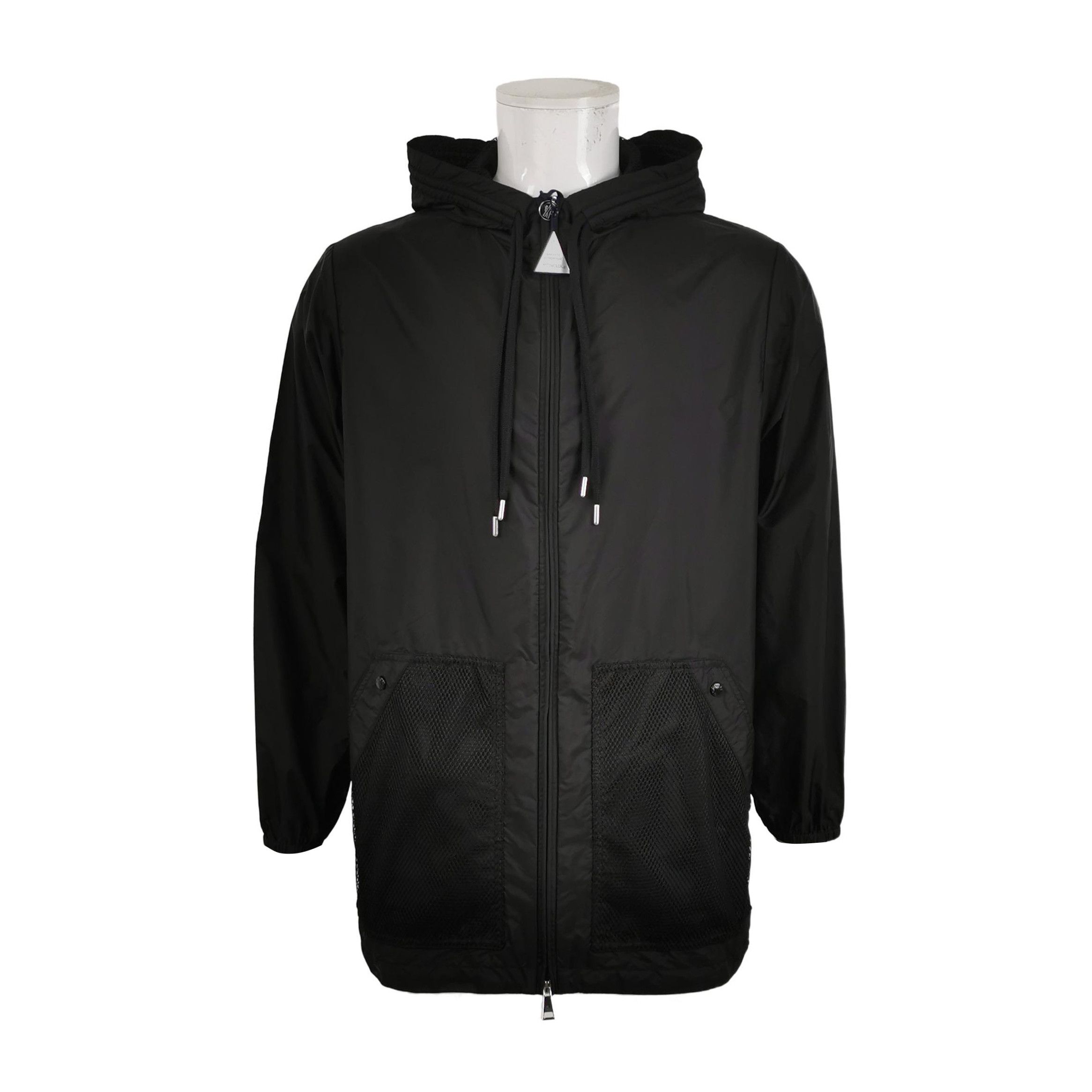 Moncler Moncler Iole Mesh Logo Hooded Jacket Size 1 Size US S / EU 44-46 / 1 - 2 Thumbnail
