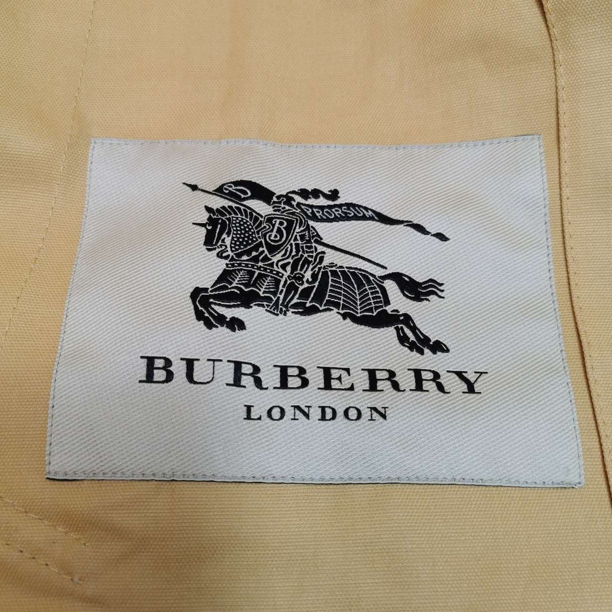 Burberry Burberry Cotton Ramie Single Breasted Coat 52 Size US L / EU 52-54 / 3 - 6 Thumbnail