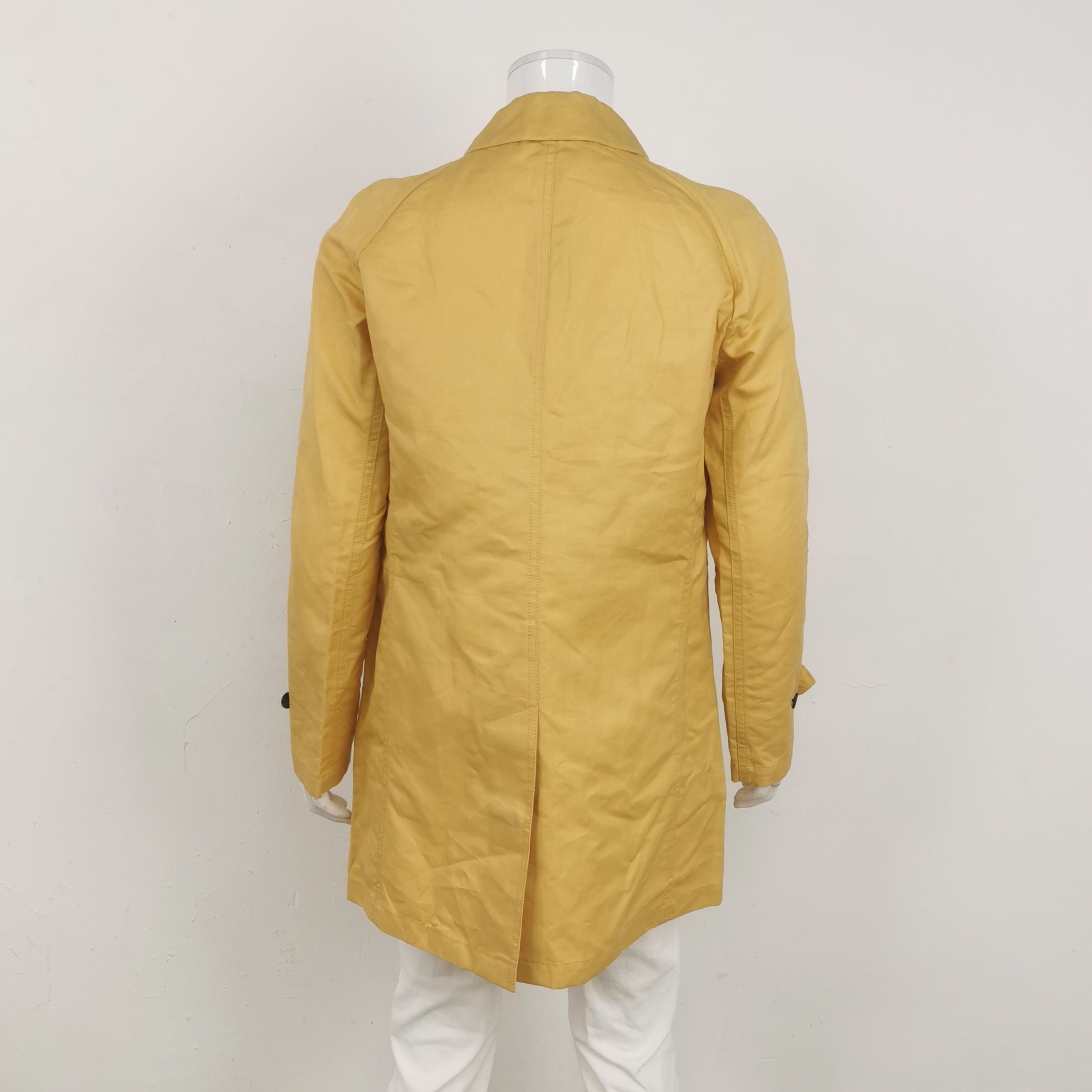 Burberry Burberry Cotton Ramie Single Breasted Coat 52 Size US L / EU 52-54 / 3 - 3 Thumbnail