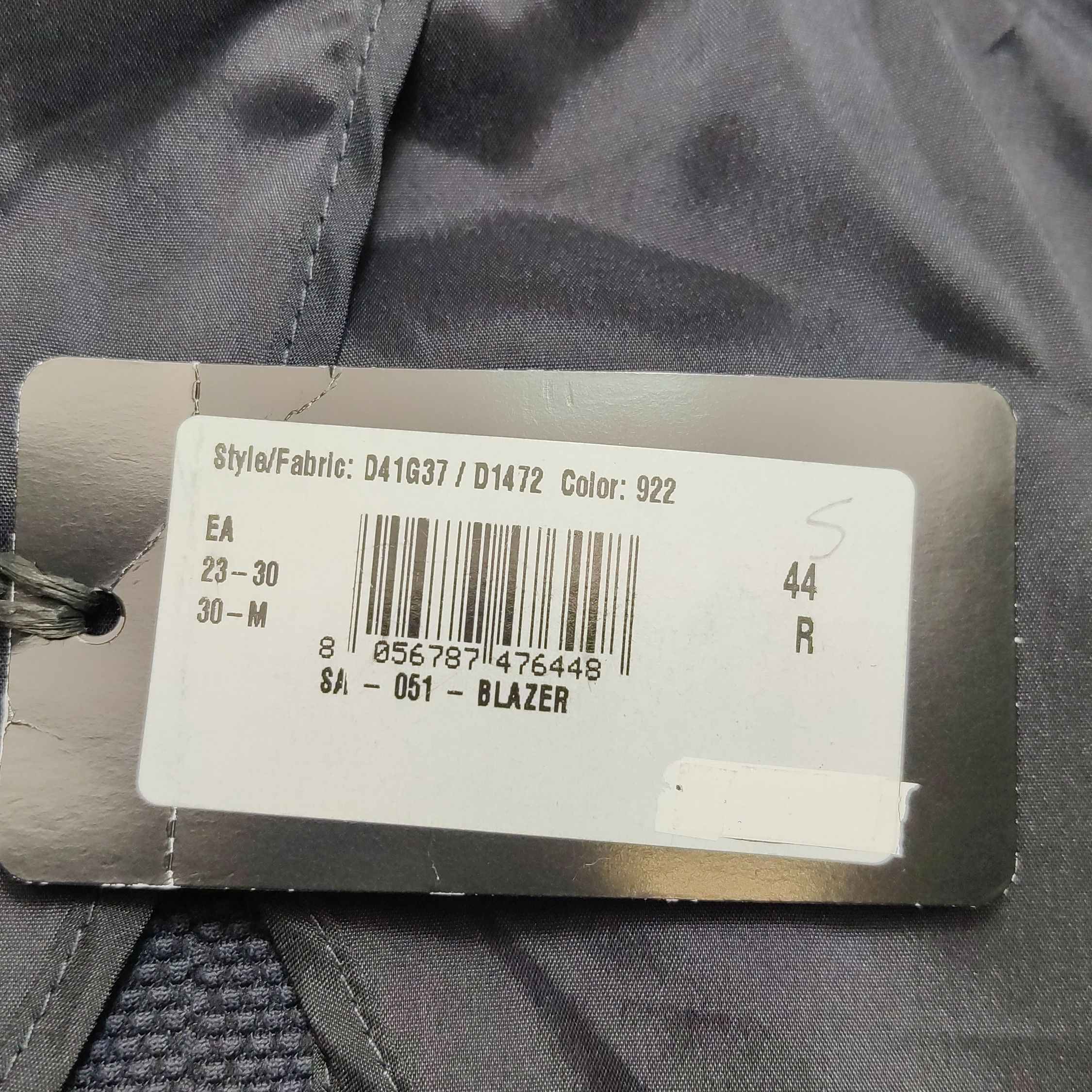 Emporio Armani Emporio Armani Textured Single Breasted Blazer 34R Size 34R - 10 Thumbnail