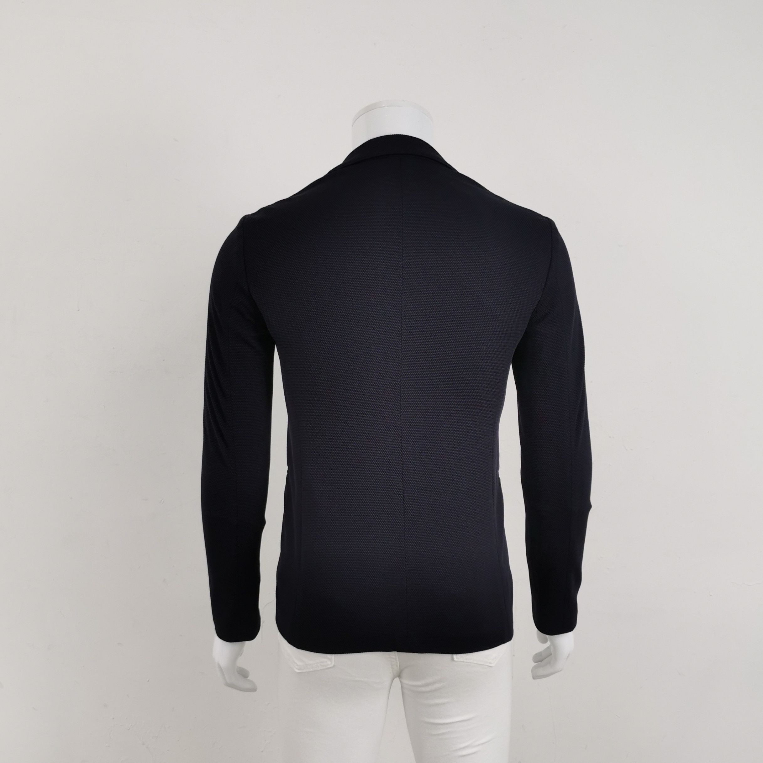 Emporio Armani Emporio Armani Textured Single Breasted Blazer 34R Size 34R - 3 Thumbnail