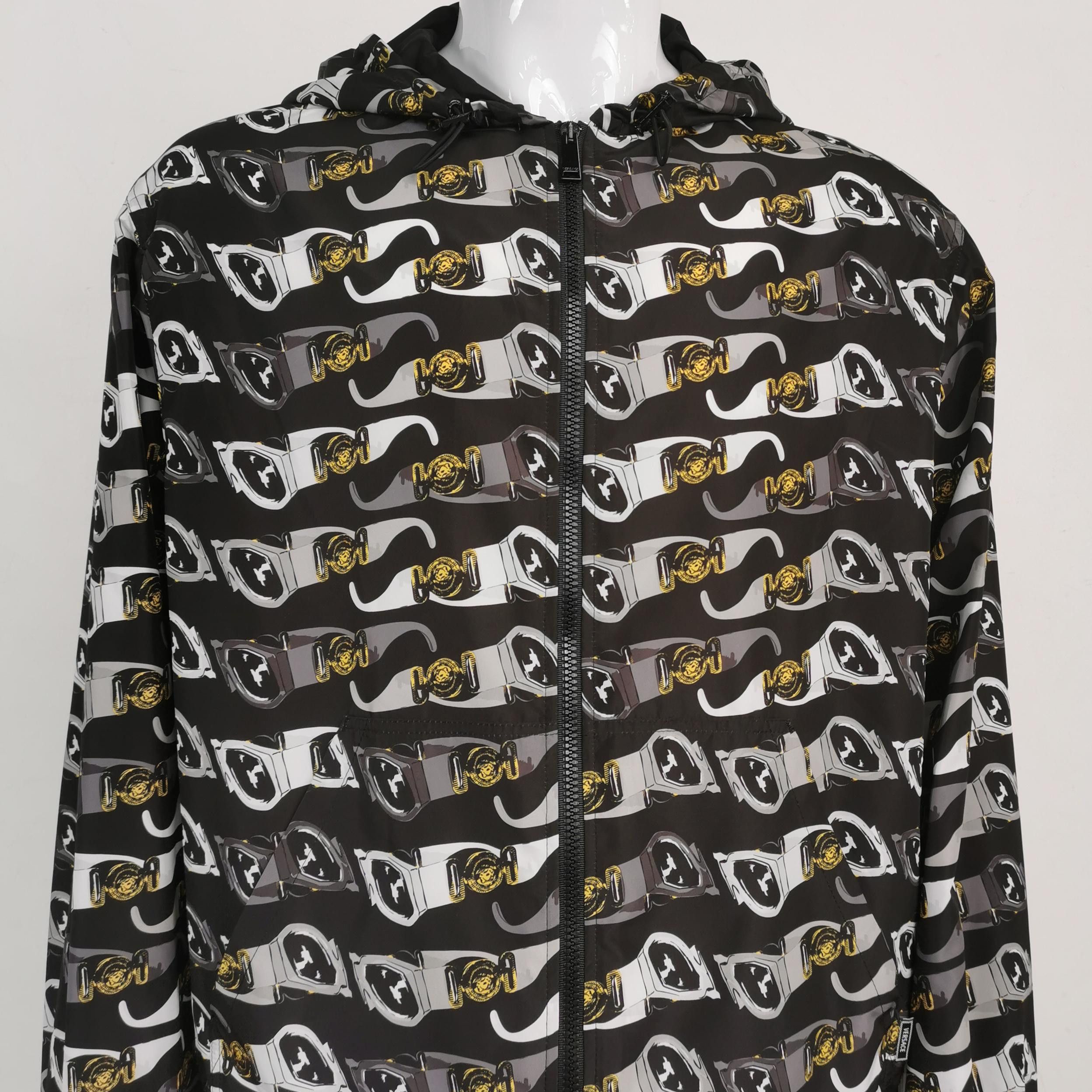 Versace Versace Medusa Biggie Print Hooded Jacket US M Size US M / EU 48-50 / 2 - 4 Thumbnail