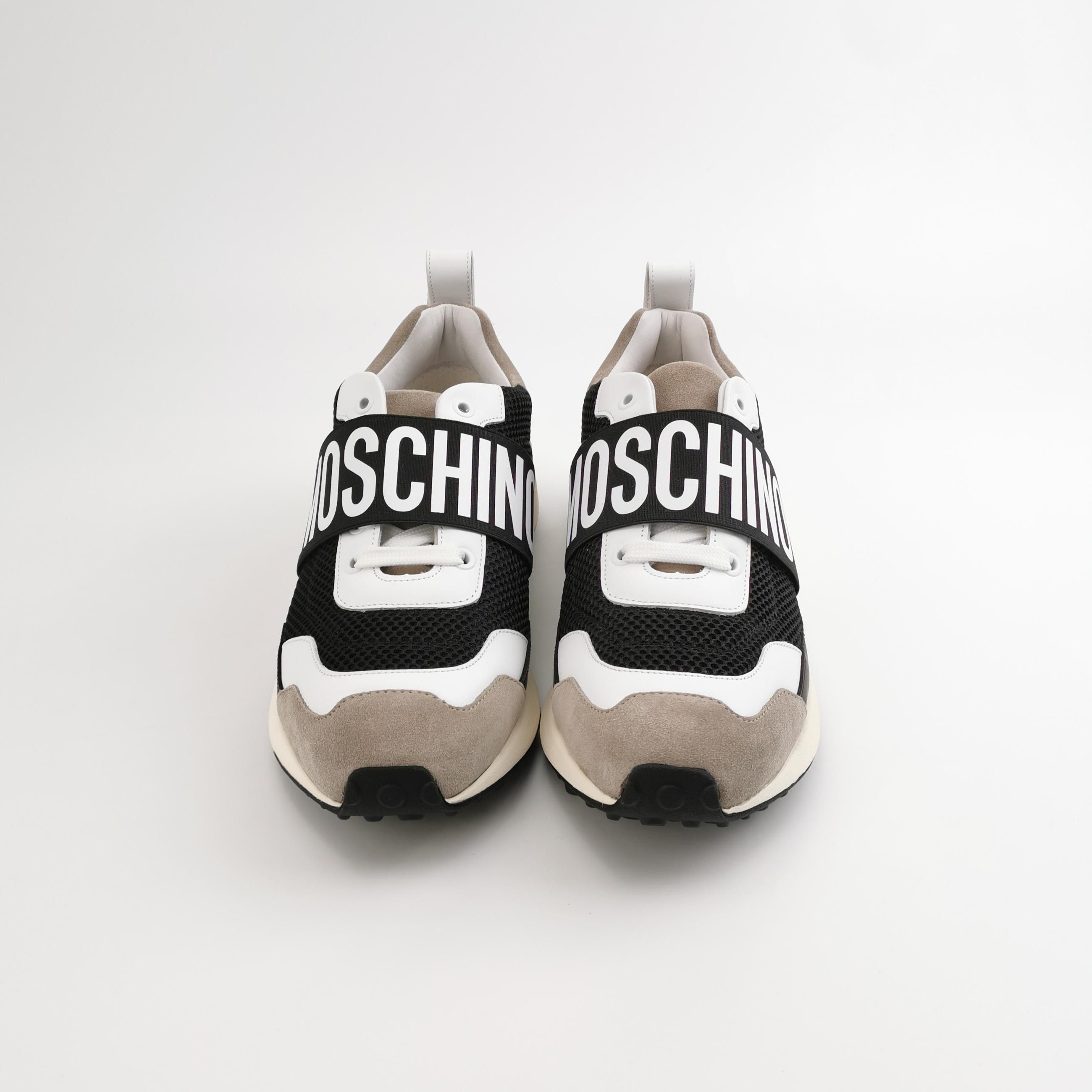 Moschino Moschino Logo Strap Low-Top Sneakers 41 Size US 8 / EU 41 - 4 Thumbnail