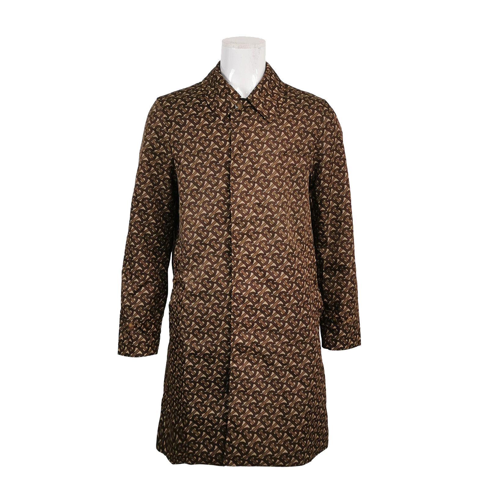 Burberry Burberry TB Monogram Print Car Coat Size 48 Size US M / EU 48-50 / 2 - 2 Thumbnail