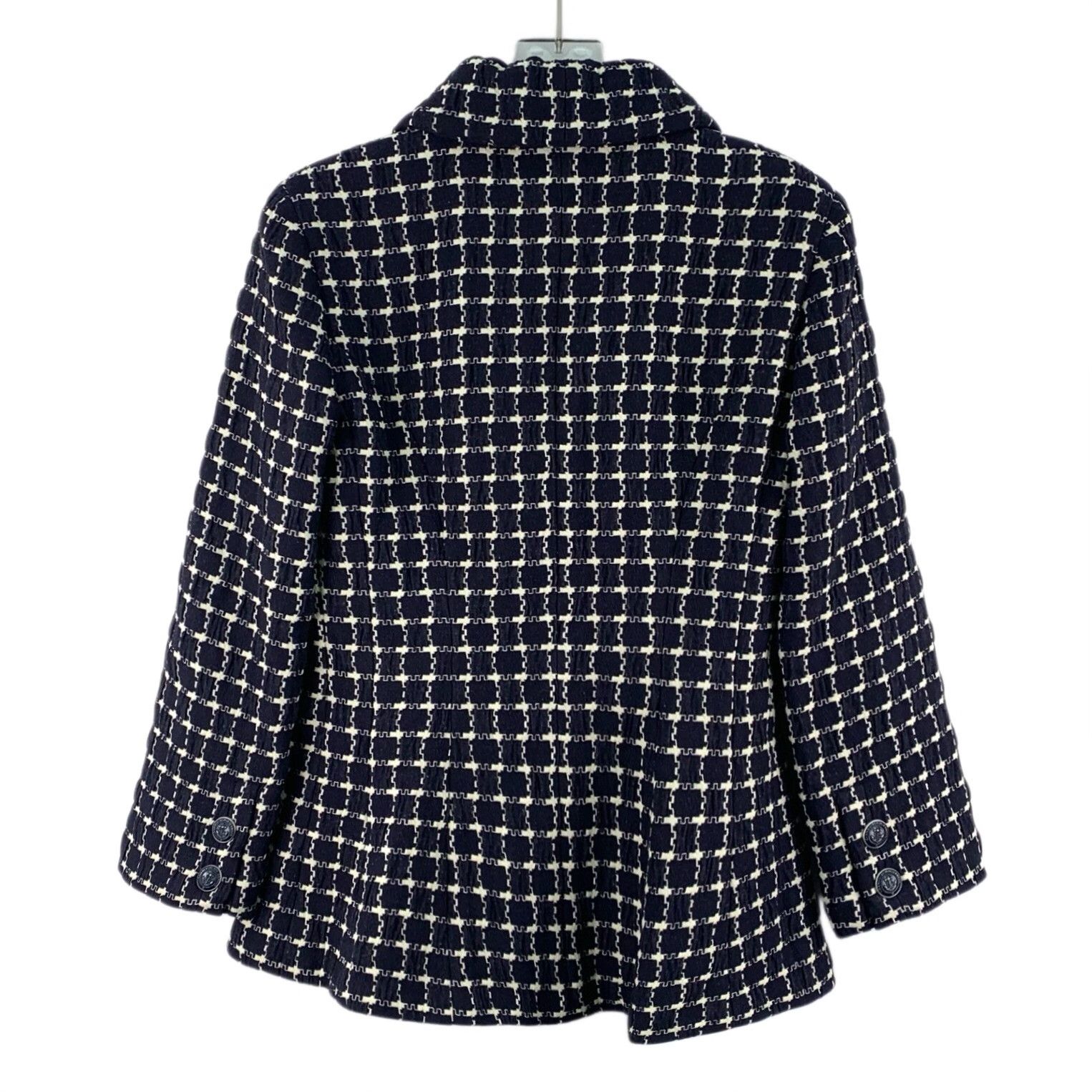 Chanel Chanel Hamburg Collection Grid Tweed Jacket 38 Size S / US 4 / IT 40 - 3 Thumbnail