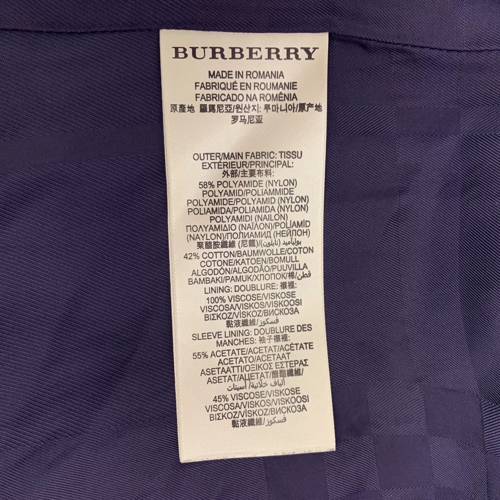 Burberry Burberry Single-Breasted Trench Coat US S Size US S / EU 44-46 / 1 - 9 Thumbnail