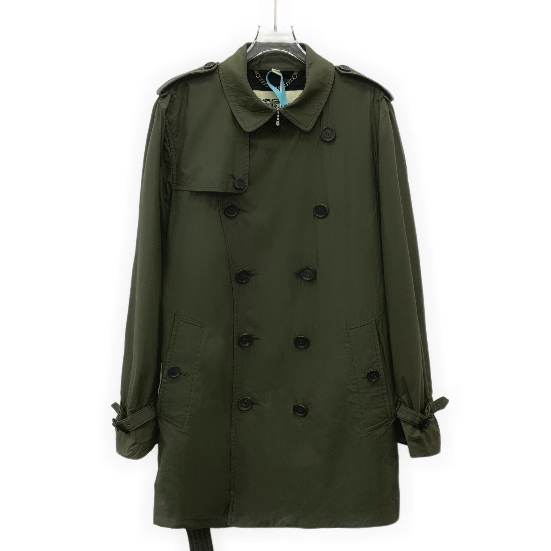 Burberry Burberry Double Breasted Trench Coat 50 Size US M / EU 48-50 / 2 - 2 Thumbnail