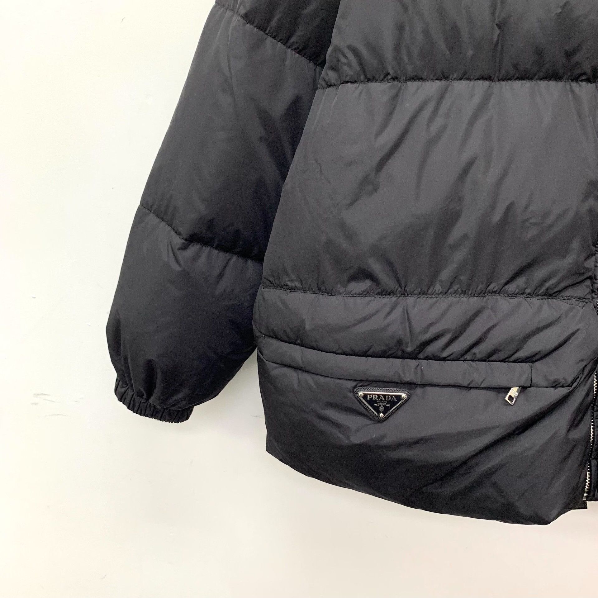 Prada Prada Triangle Logo Stand Collar Puffer Jacket Size 38 Size XS / US 0-2 / IT 36-38 - 5 Thumbnail