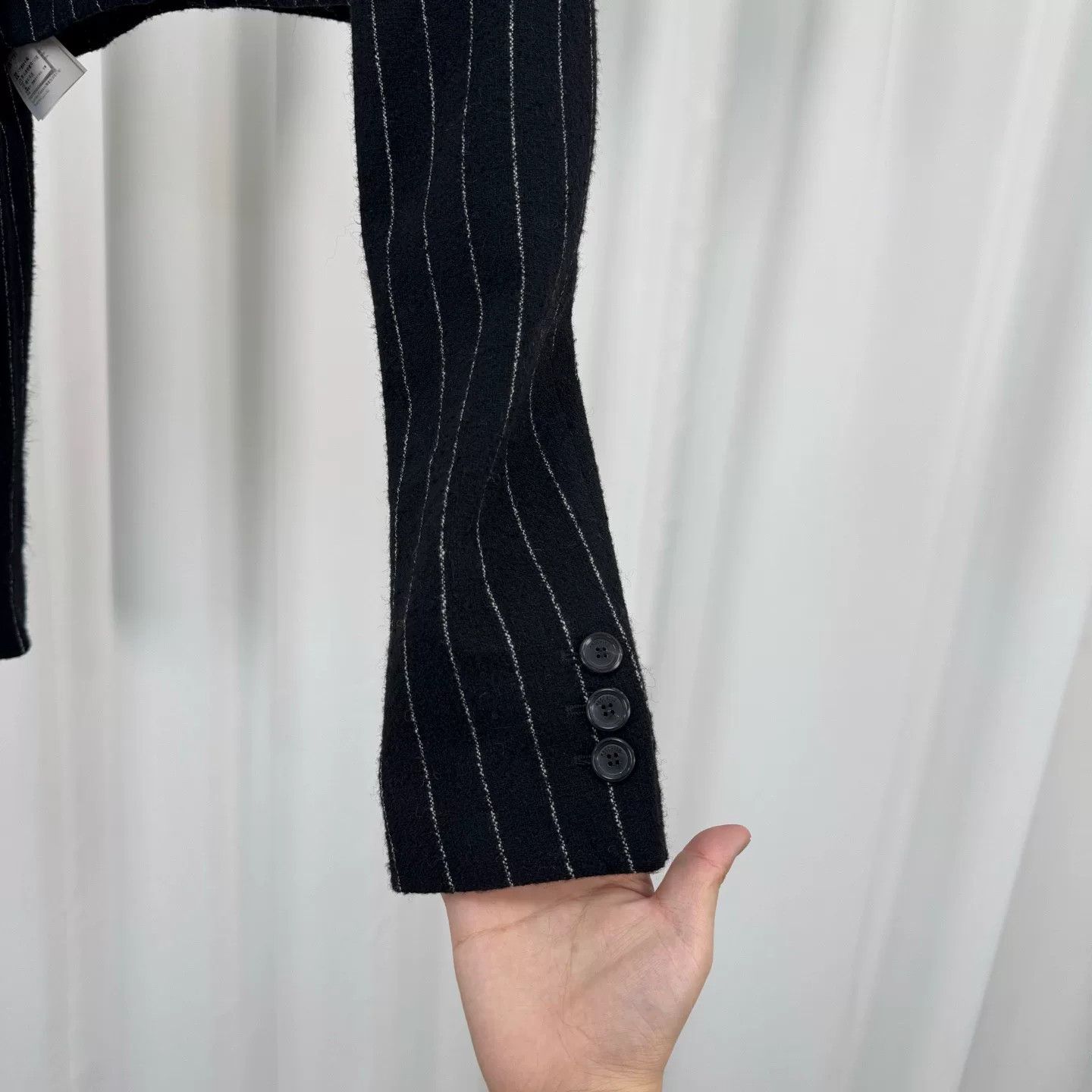 Moschino Moschino Striped Cropped Bolero Jacket IT 40 Size S / US 4 / IT 40 - 5 Thumbnail