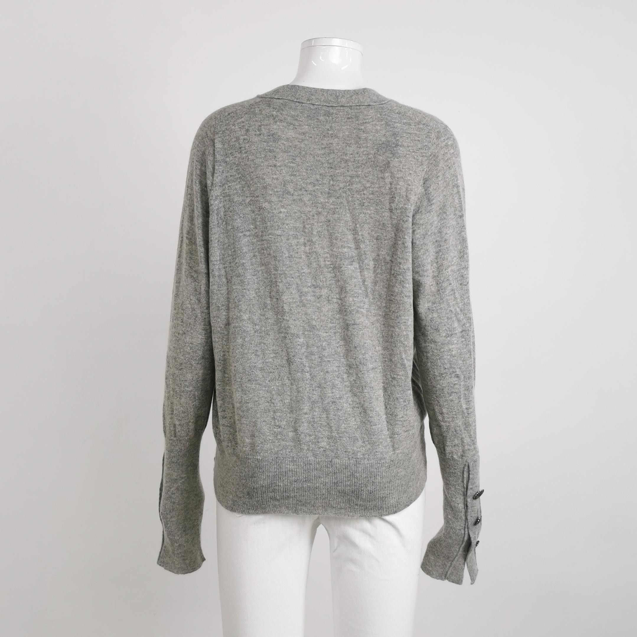 Pinko Pinko Alpaca Blend V-Neck Cardigan Size M Size M / US 6-8 / IT 42-44 - 3 Thumbnail