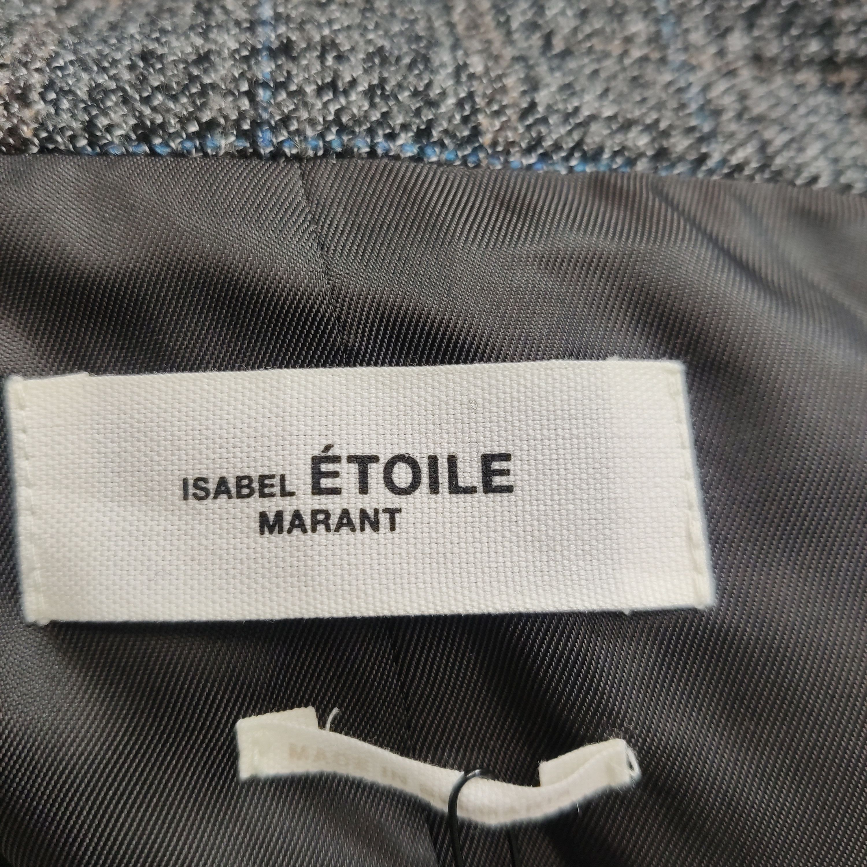 Isabel Marant Isabel Marant Etoile Anthracite Wool Blend Blazer FR 36 Size XS / US 0-2 / IT 36-38 - 6 Thumbnail