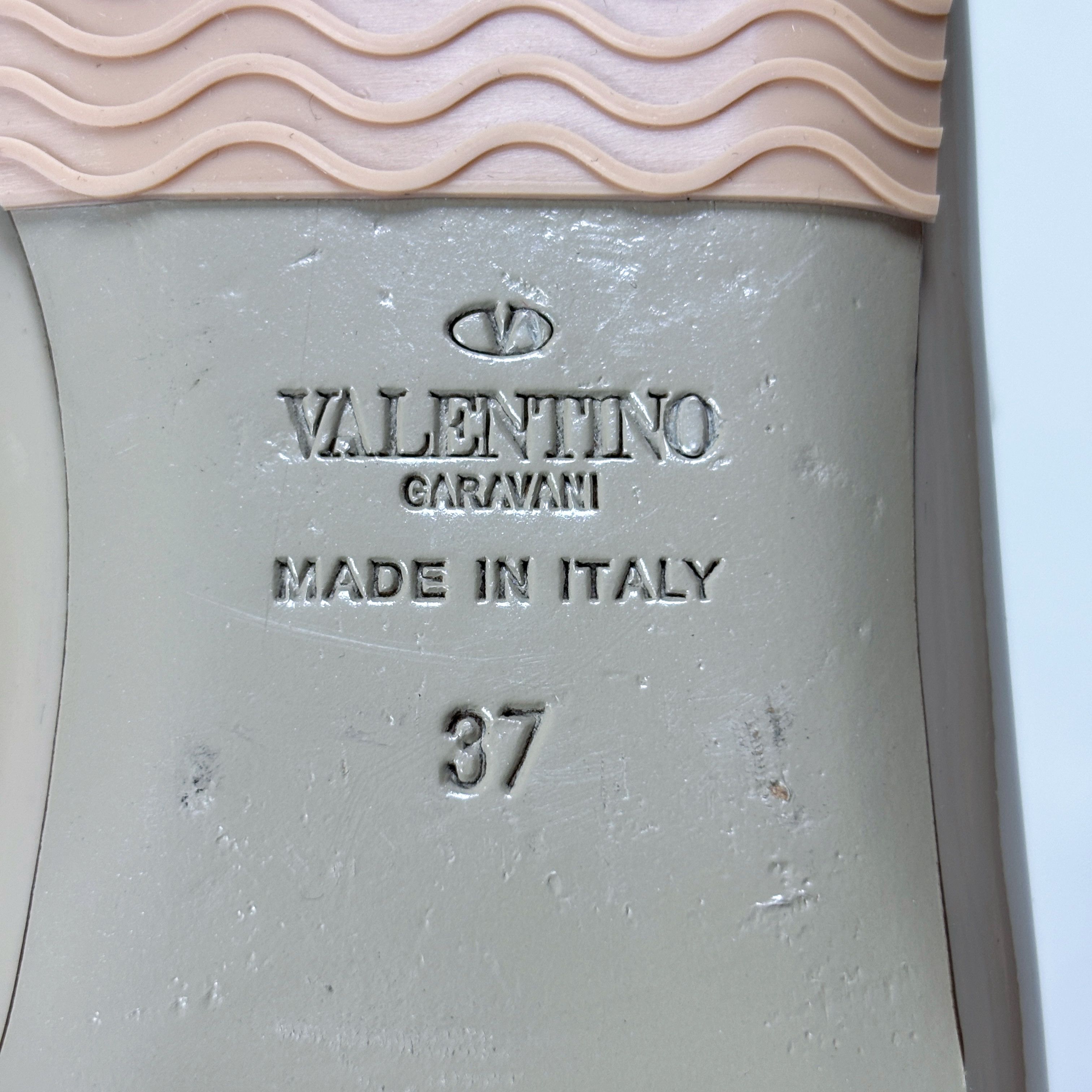 Valentino Valentino Rockstud Patent Leather Flats Size 37 Size US 7 / IT 37 - 6 Thumbnail
