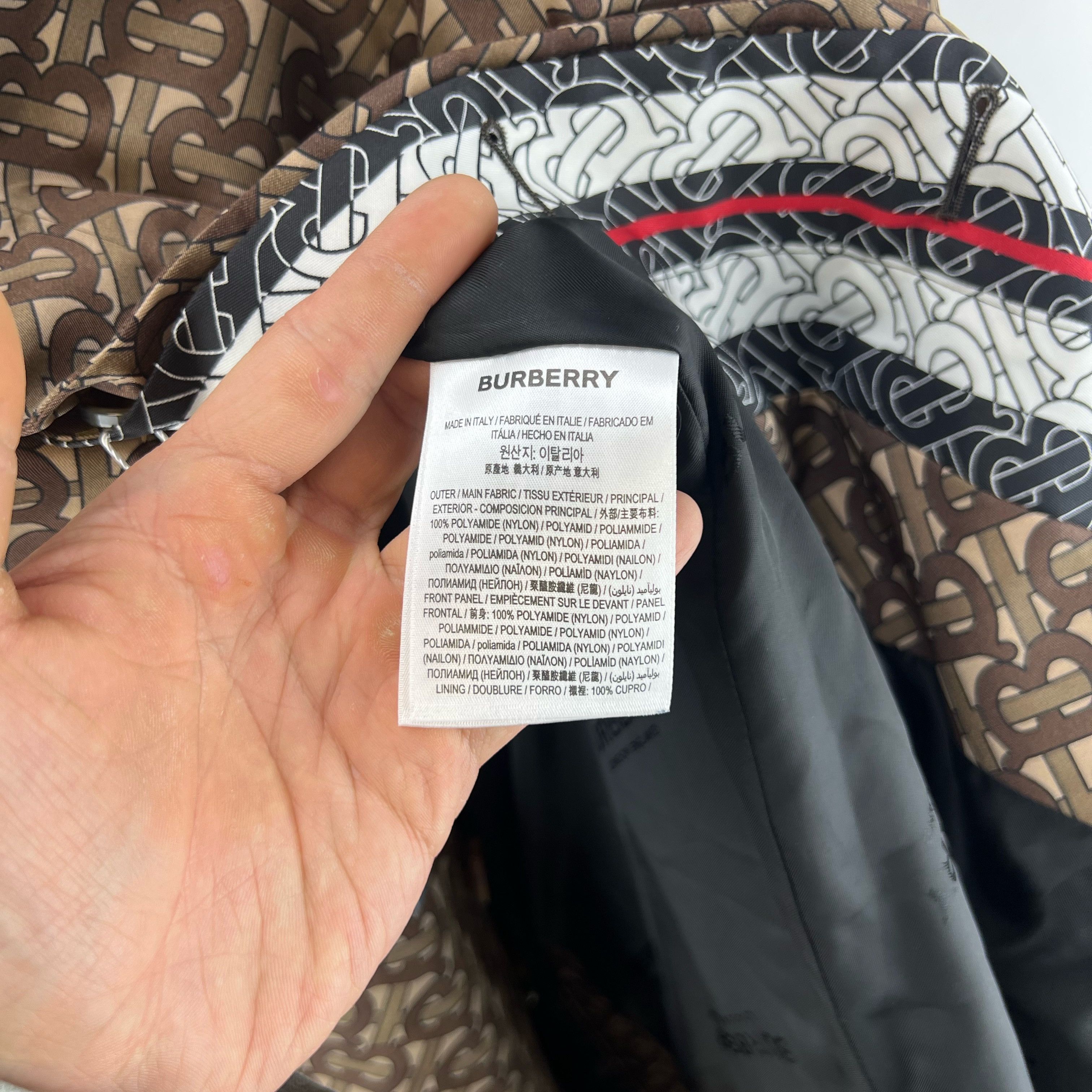 Burberry Burberry Monogram TB Print Car Coat Size 46 Size US S / EU 44-46 / 1 - 5 Thumbnail