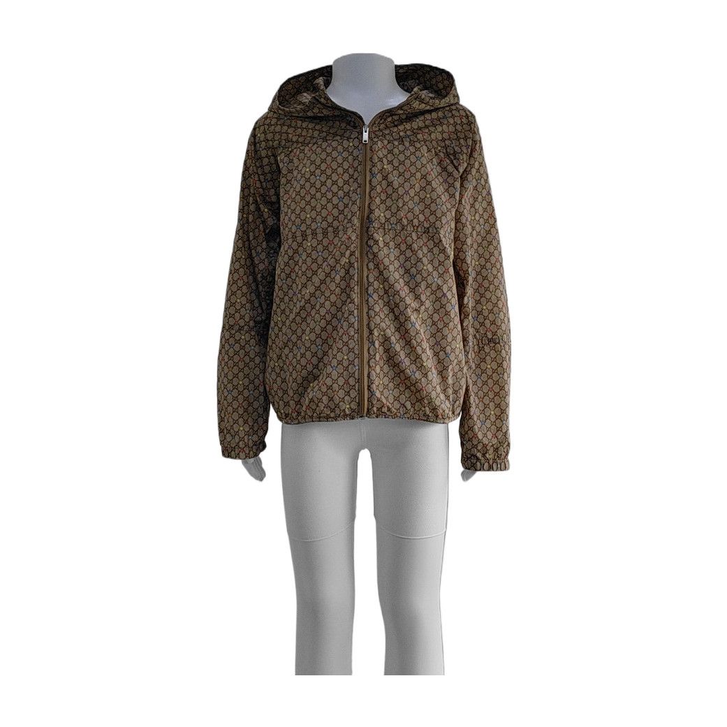 Gucci Gucci GG Star Monogram Hooded Jacket Size 8Y Size XXS / US 00 / IT 34 - 2 Thumbnail