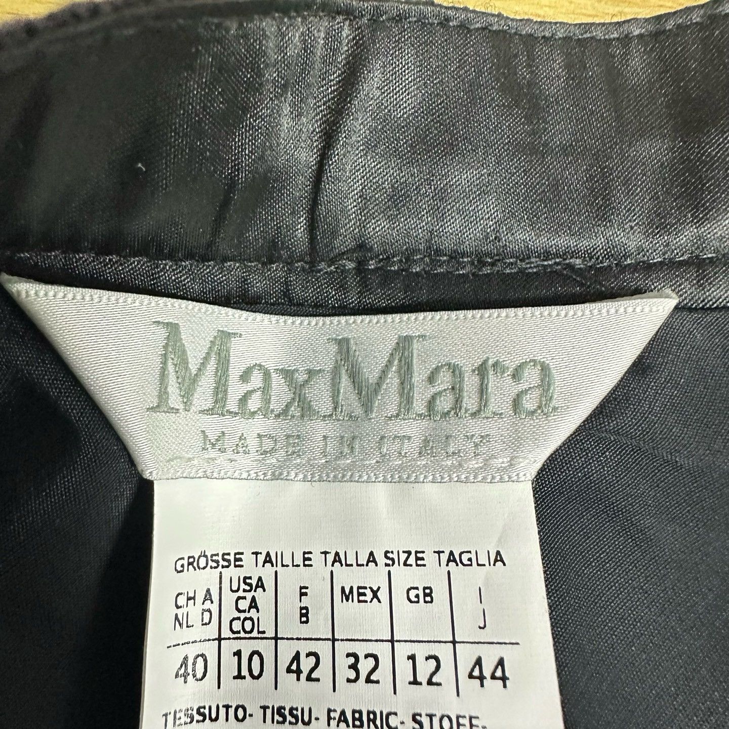Max Mara MaxMara Circle Pattern Wool Blend Skirt IT 44 Size 30" / US 8 / IT 44 - 4 Thumbnail