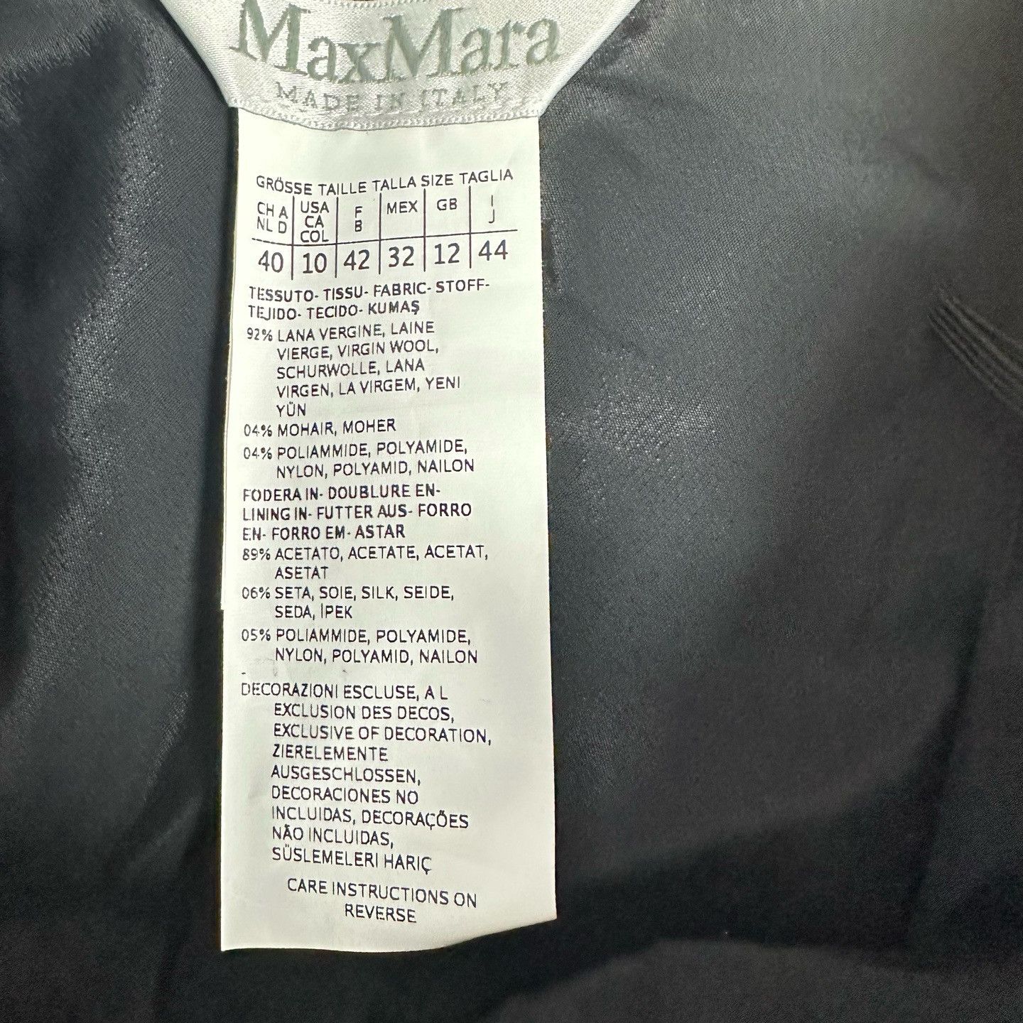 Max Mara MaxMara Circle Pattern Wool Blend Skirt IT 44 Size 30" / US 8 / IT 44 - 5 Thumbnail