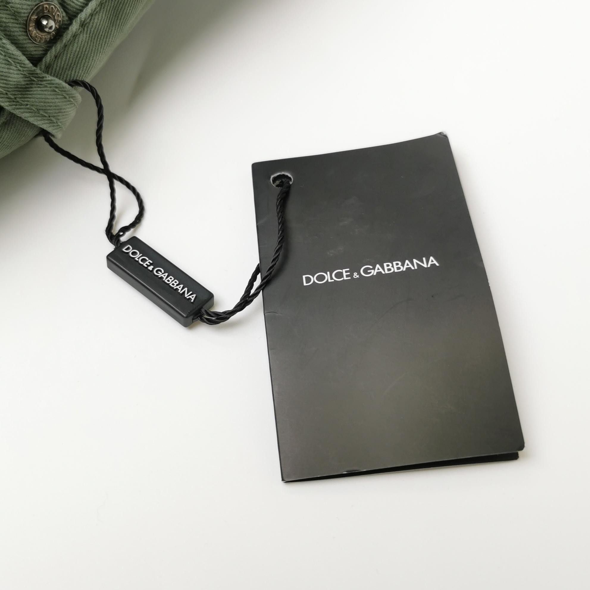 Dolce & Gabbana Dolce & Gabbana Green Logo Patch Jeans Size 30 Size US 30 / EU 46 - 5 Thumbnail