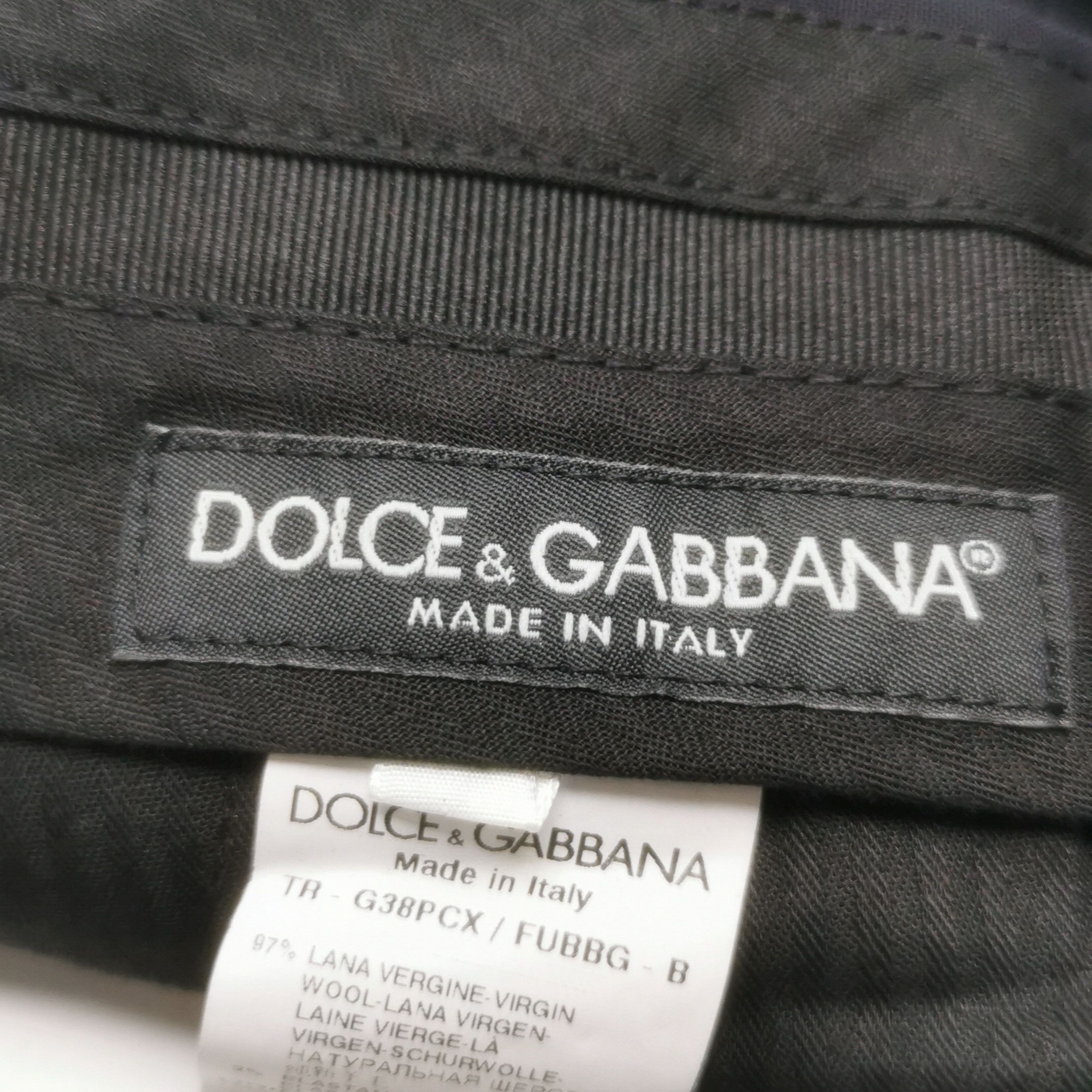 Dolce & Gabbana Dolce & Gabbana Virgin Wool Trousers Size 46 Size US 30 / EU 46 - 4 Thumbnail