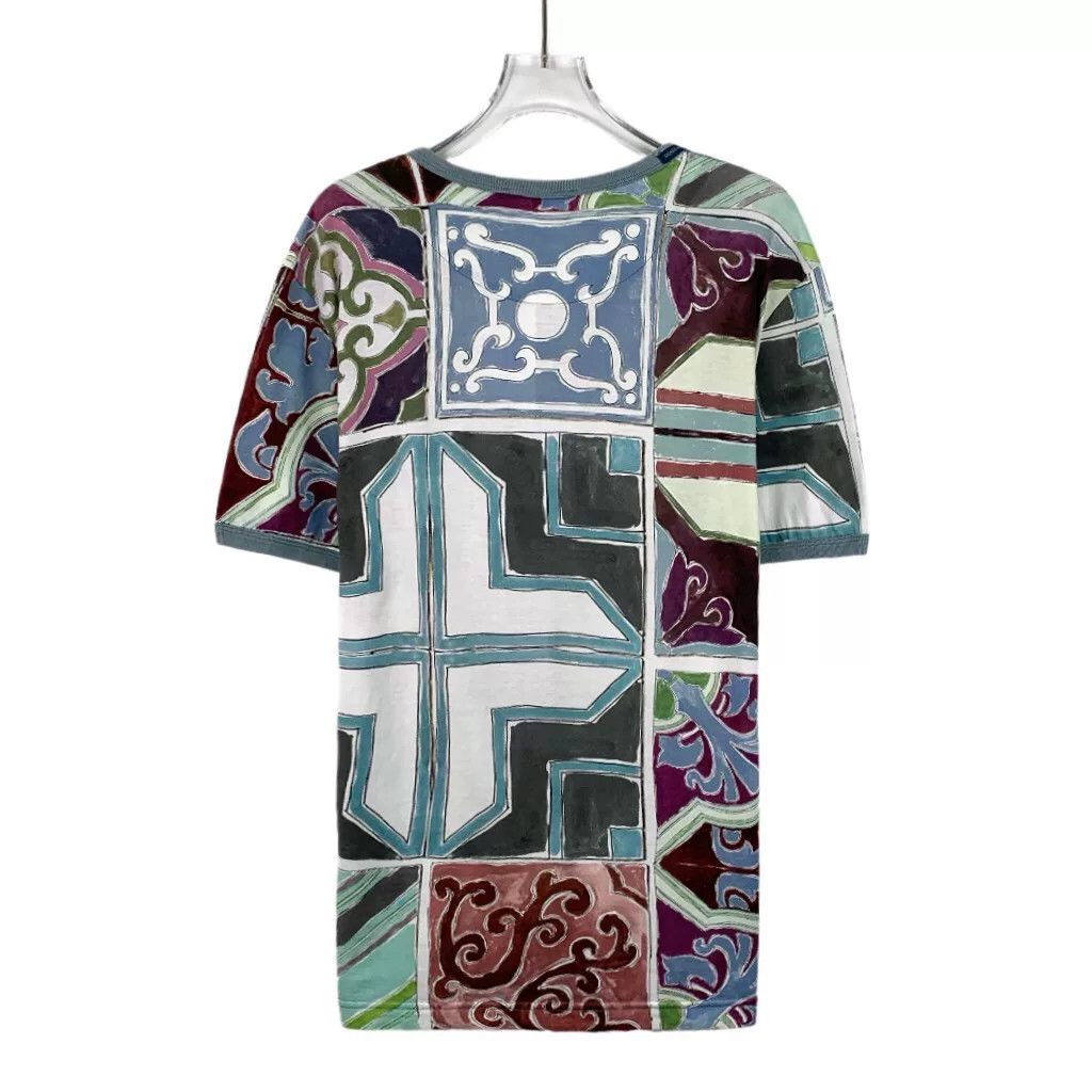 Dolce & Gabbana Dolce & Gabbana Geometric Print T-Shirt 48 Size US M / EU 48-50 / 2 - 3 Thumbnail