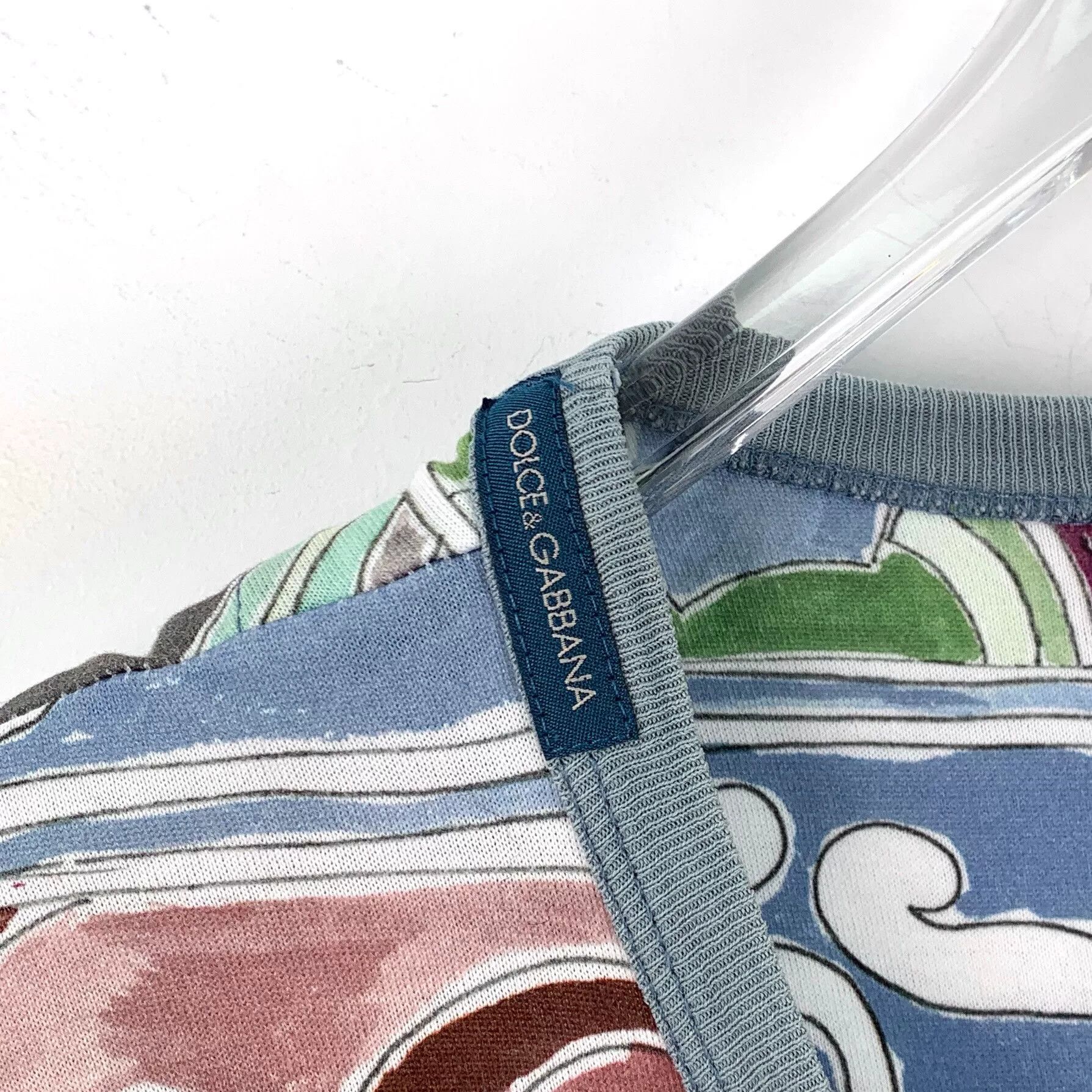 Dolce & Gabbana Dolce & Gabbana Geometric Print T-Shirt 48 Size US M / EU 48-50 / 2 - 6 Thumbnail