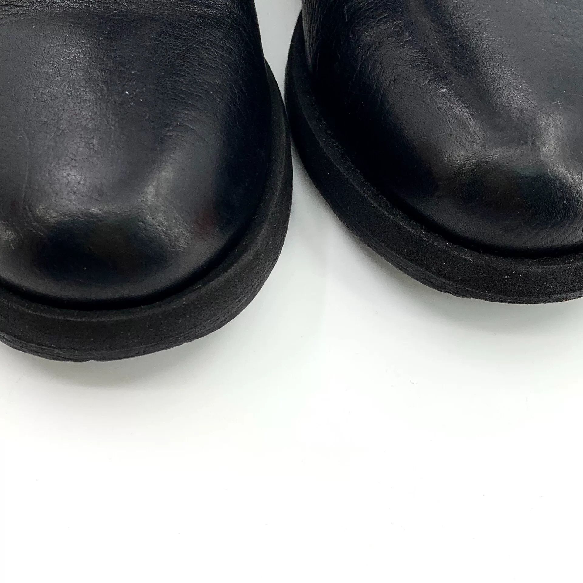 Dolce & Gabbana Dolce & Gabbana Leather Gold Logo Plate Boots 37 Size US 7 / IT 37 - 10 Thumbnail