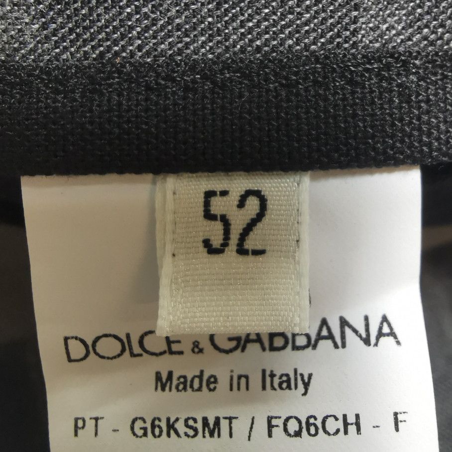 Dolce & Gabbana Dolce&Gabbana Checked Cotton Trousers 52 Size US 36 / EU 52 - 6 Thumbnail