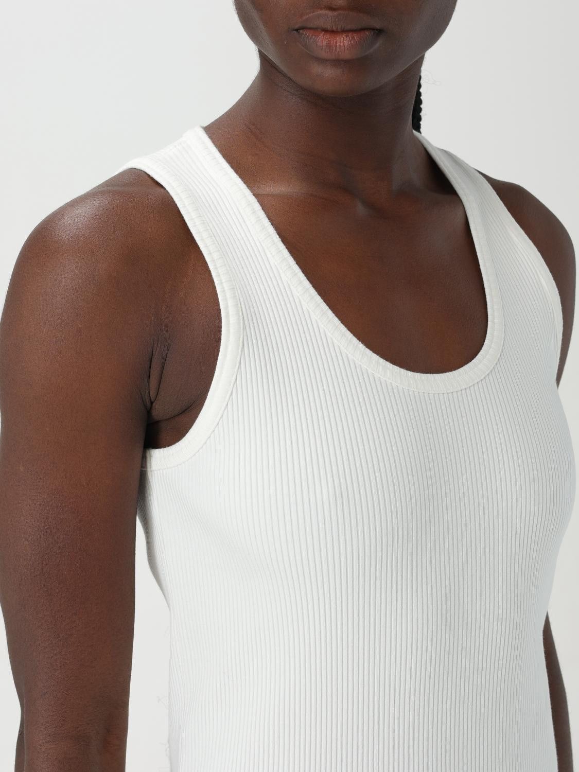 Bottega Veneta Bottega Veneta T-Shirt Woman White Size S / US 4 / IT 40 - 5 Thumbnail